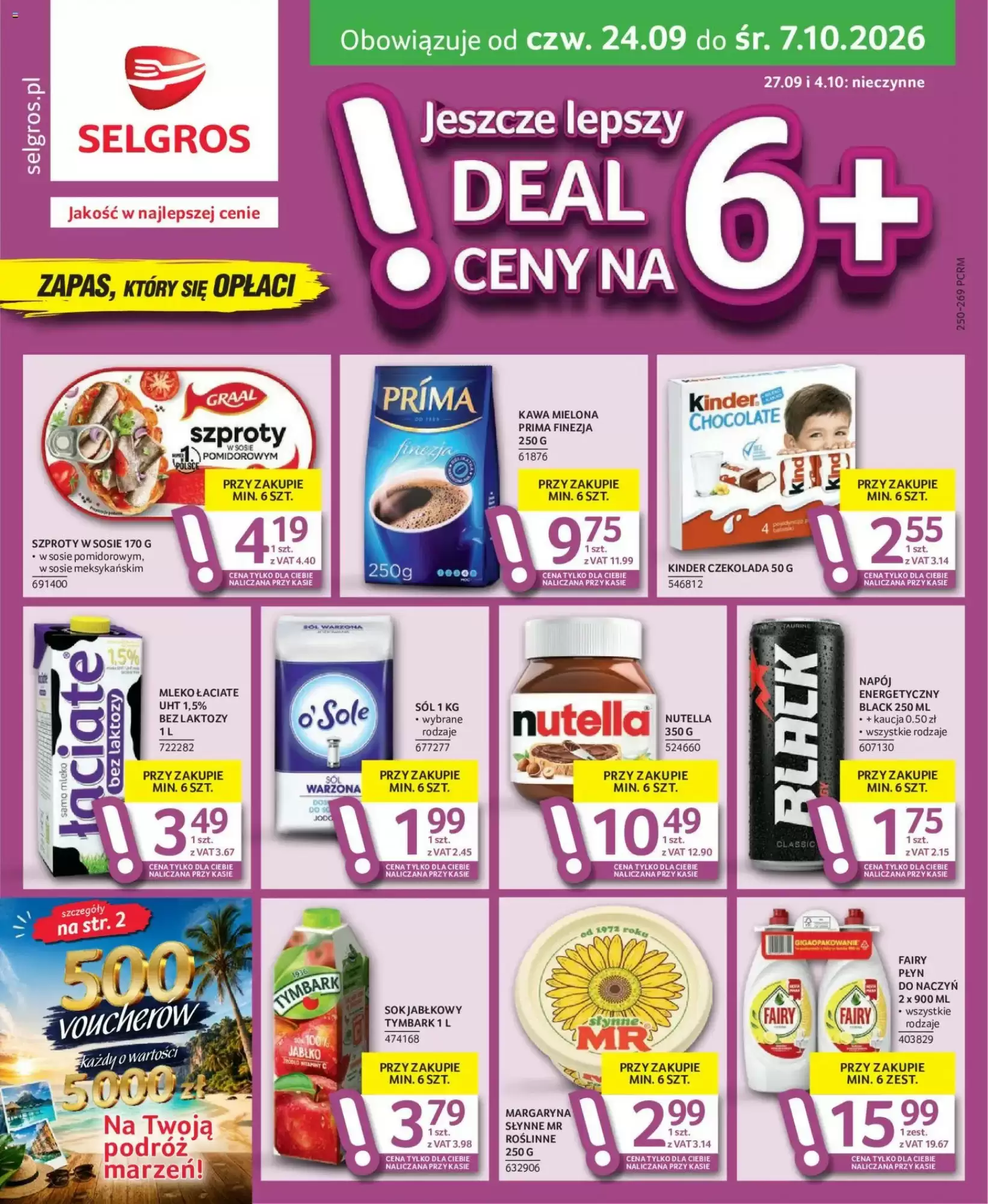 Gazetka Selgros od 24.09.2026 do 07.10.2026