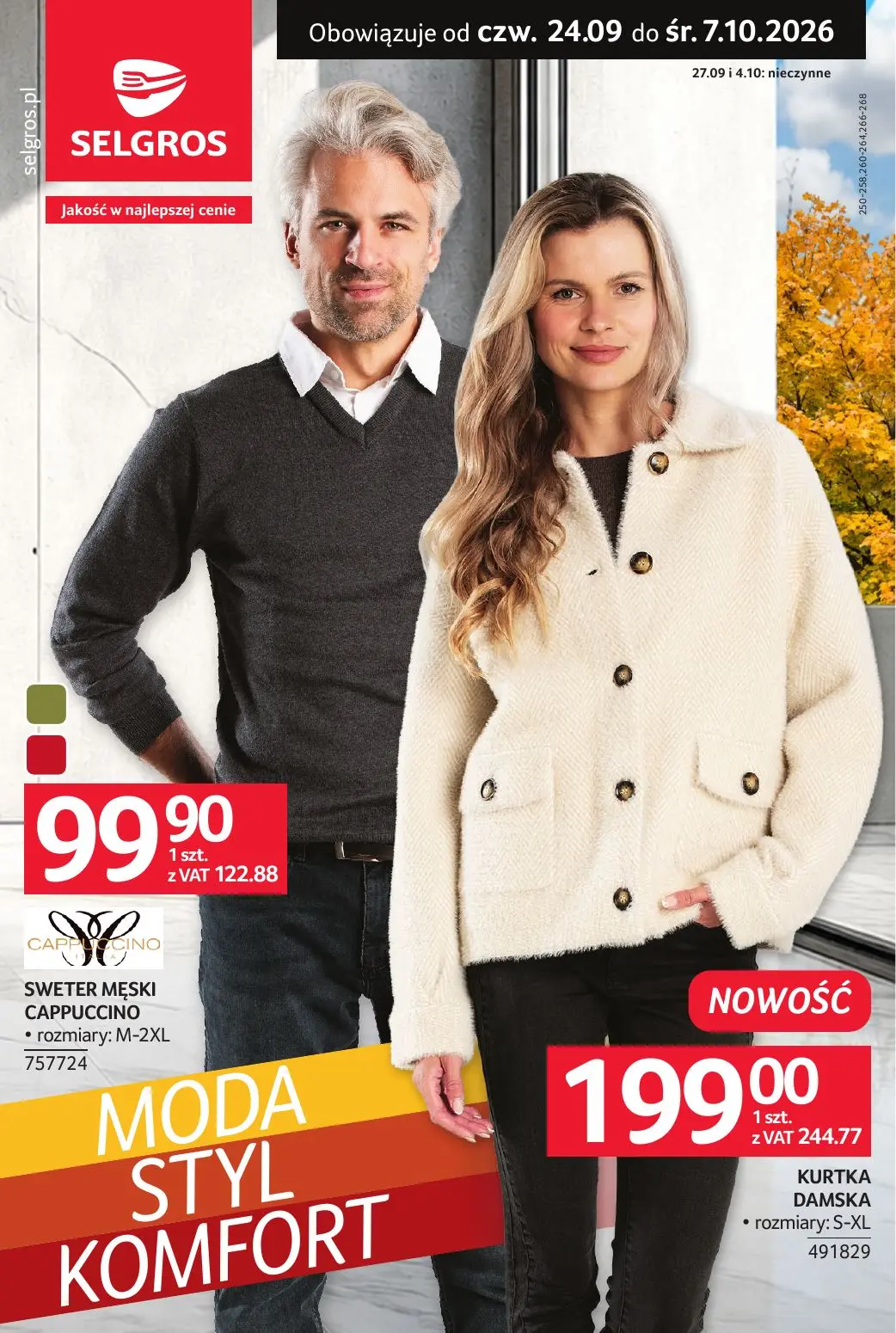 Gazetka Selgros od 24.09.2026 do 07.10.2026