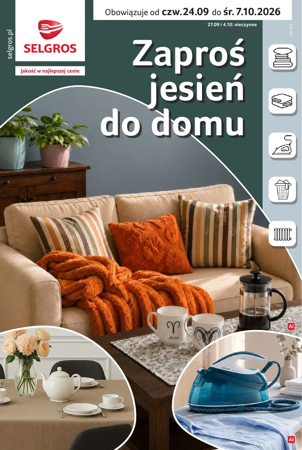 Gazetka Selgros od 24.09.2026 do 07.10.2026