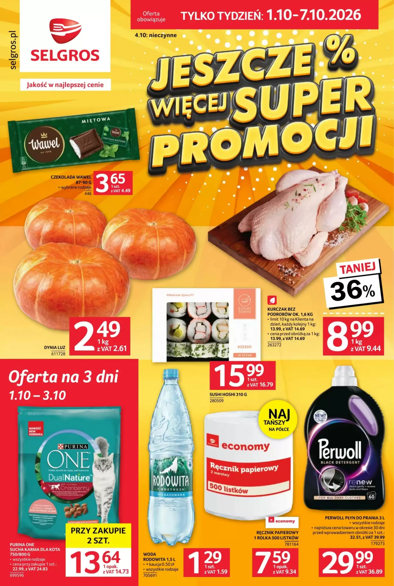 Gazetka Selgros od 01.10.2026 do 07.10.2026