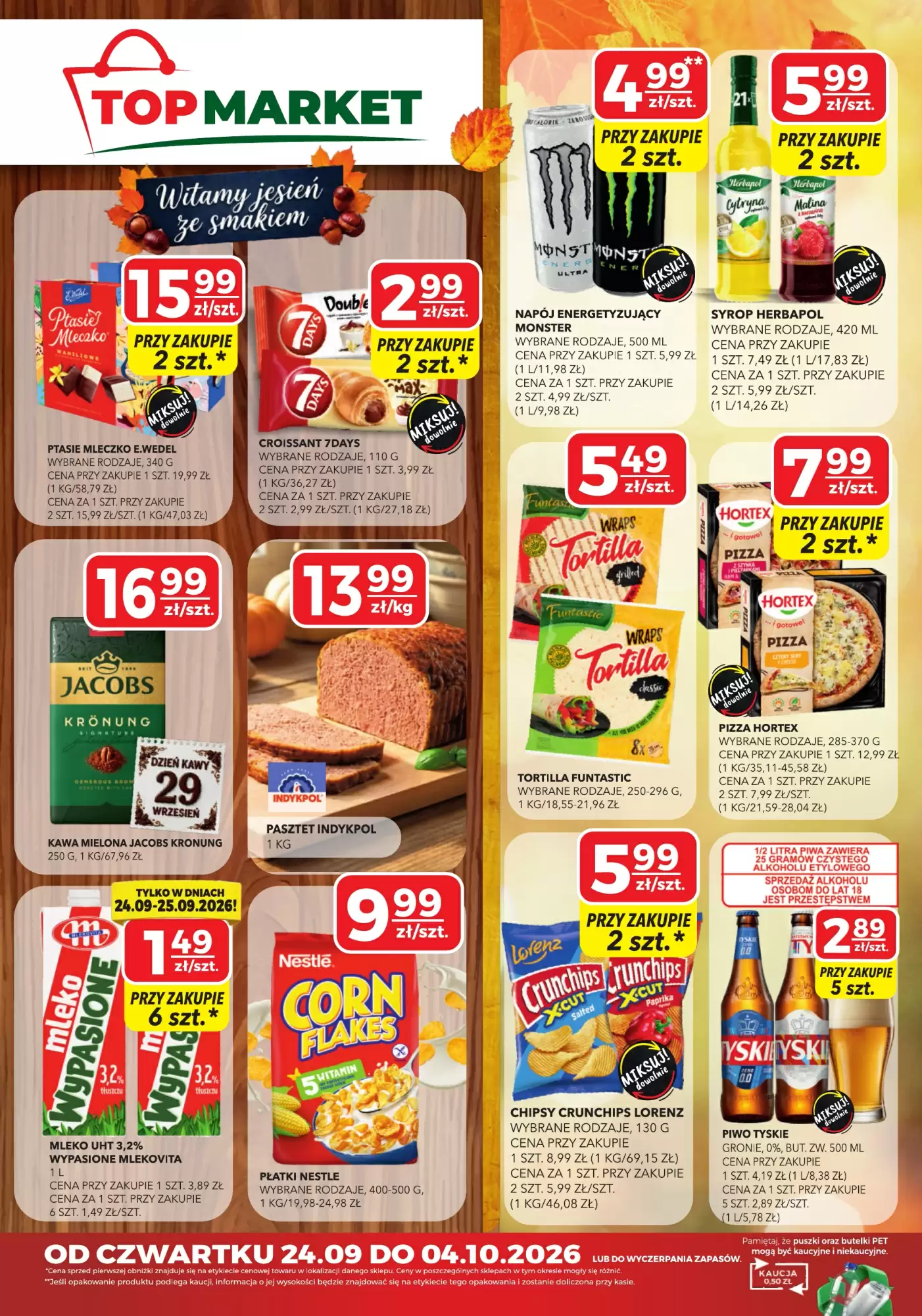 Gazetka Top Market od 24.09.2026 do 04.10.2026