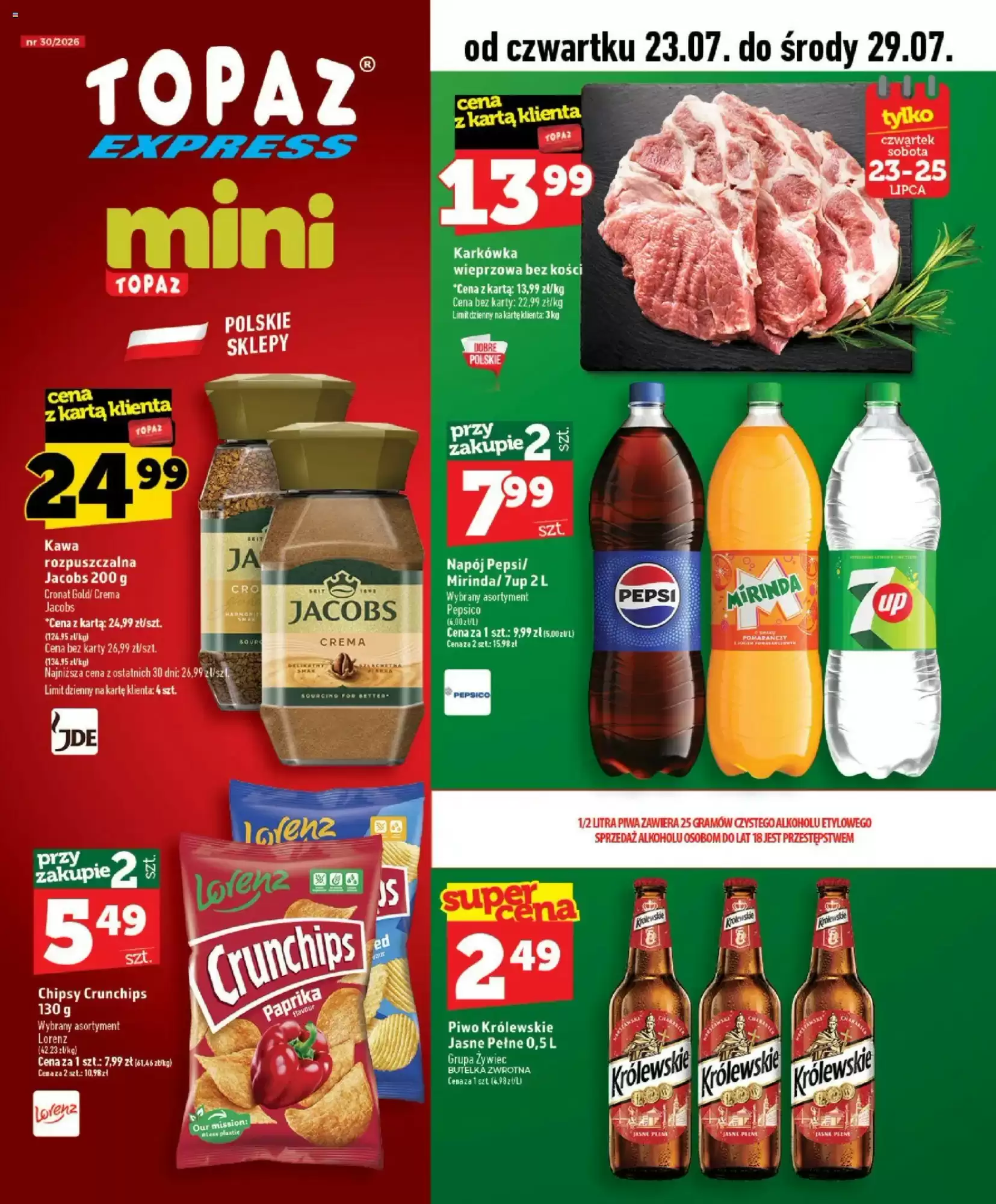 Gazetka Topaz od 23.07.2026 do 29.07.2026
