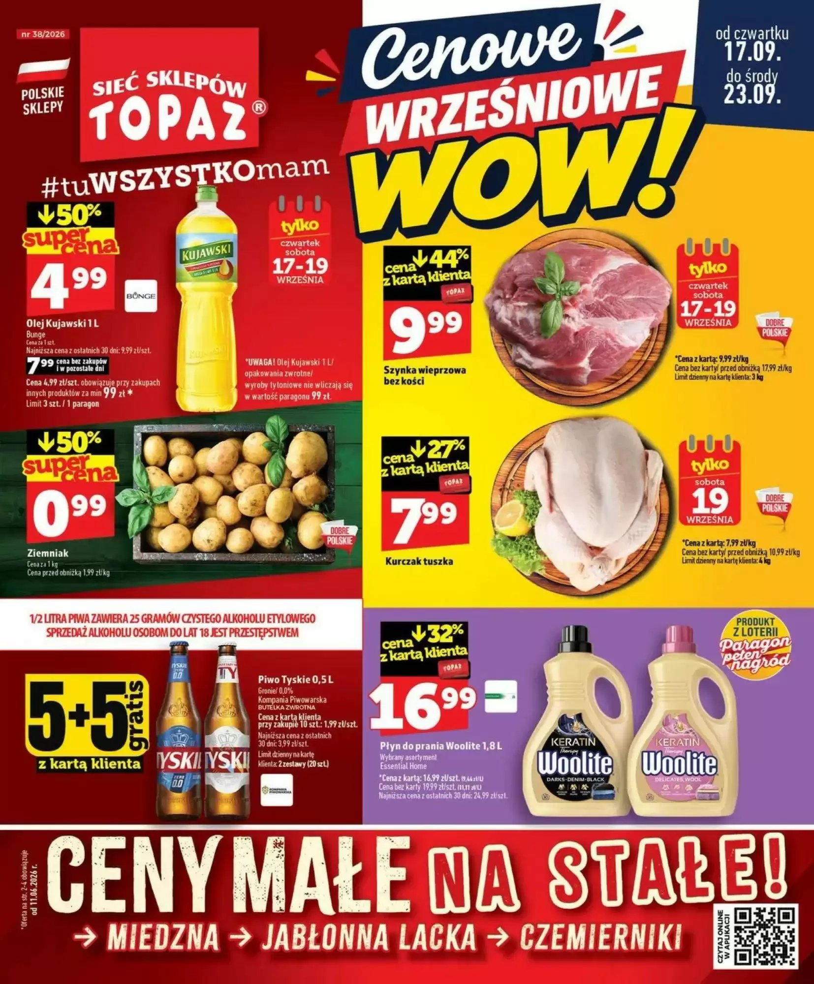 Gazetka Topaz od 17.09.2026 do 23.09.2026