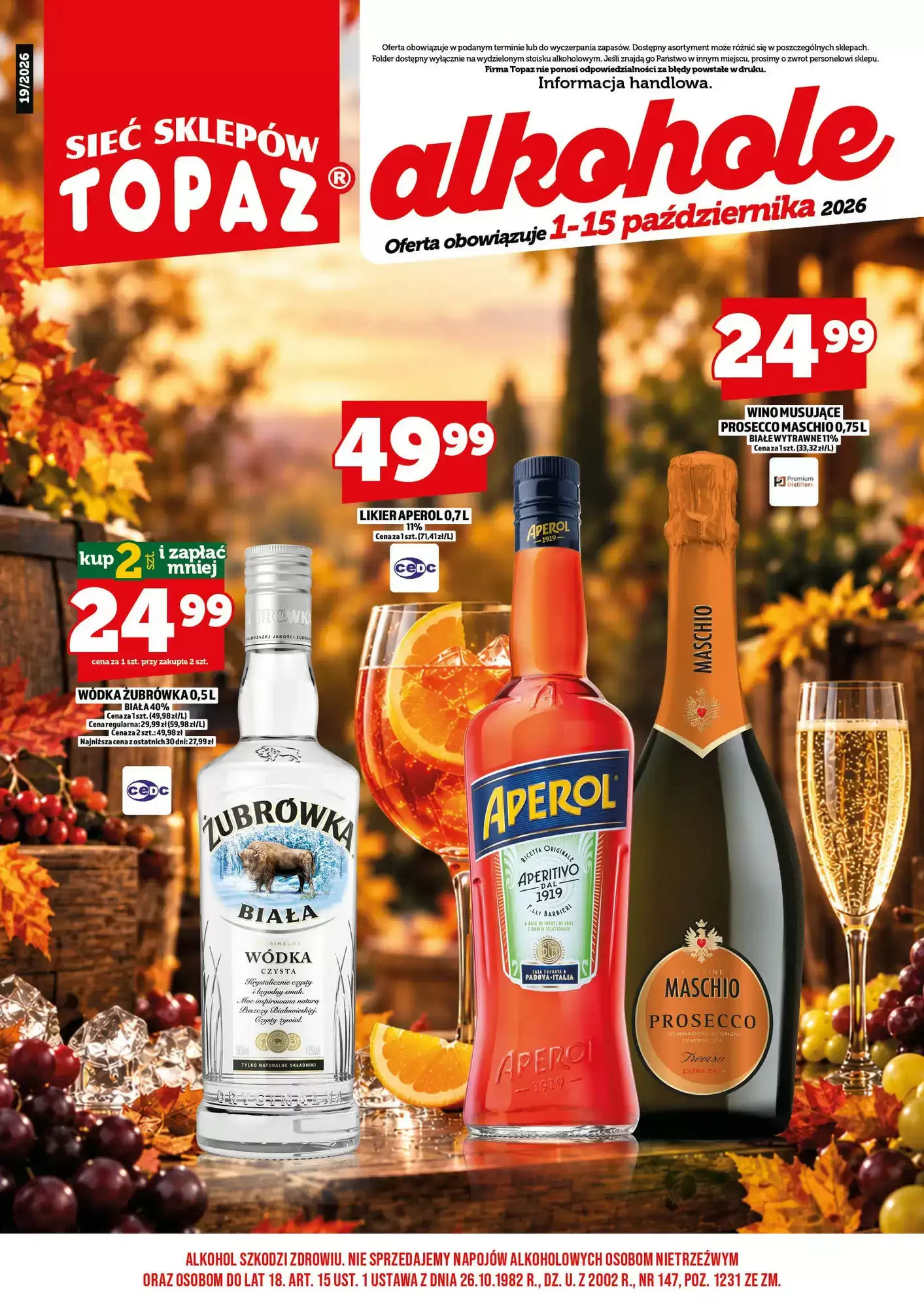 Gazetka Topaz od 01.10.2026 do 15.10.2026