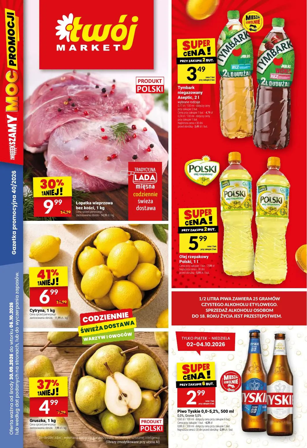 Gazetka Twój Market od 30.09.2026 do 06.10.2026