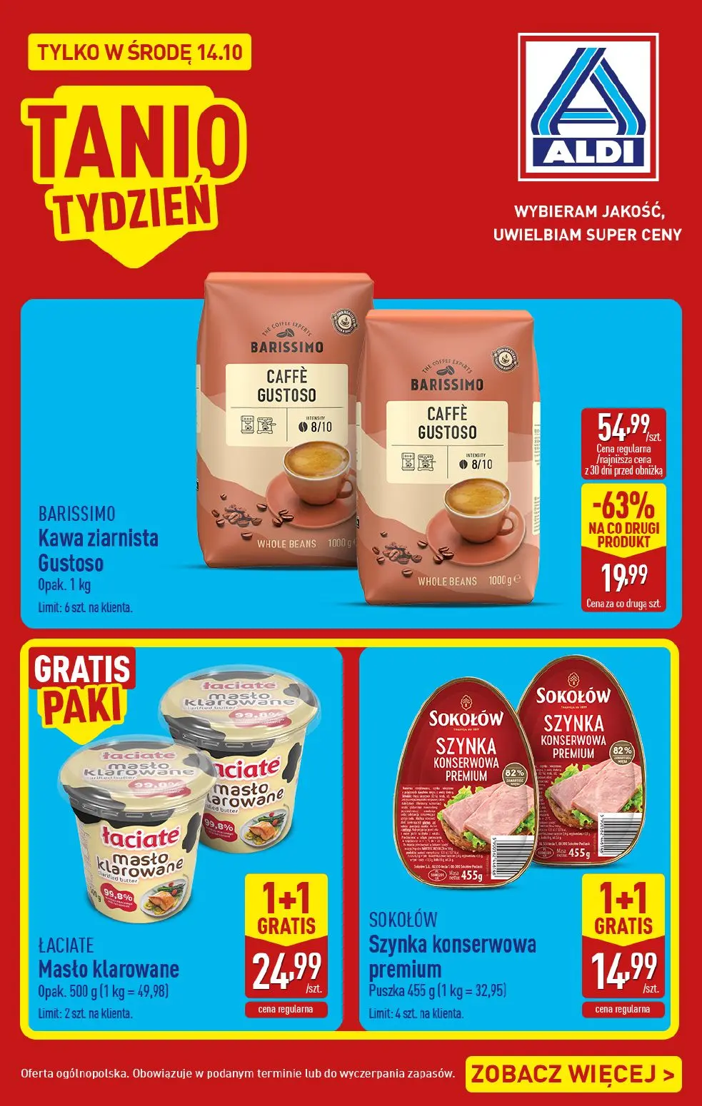 Gazetka ALDI od 14.10.2026 do 14.10.2026