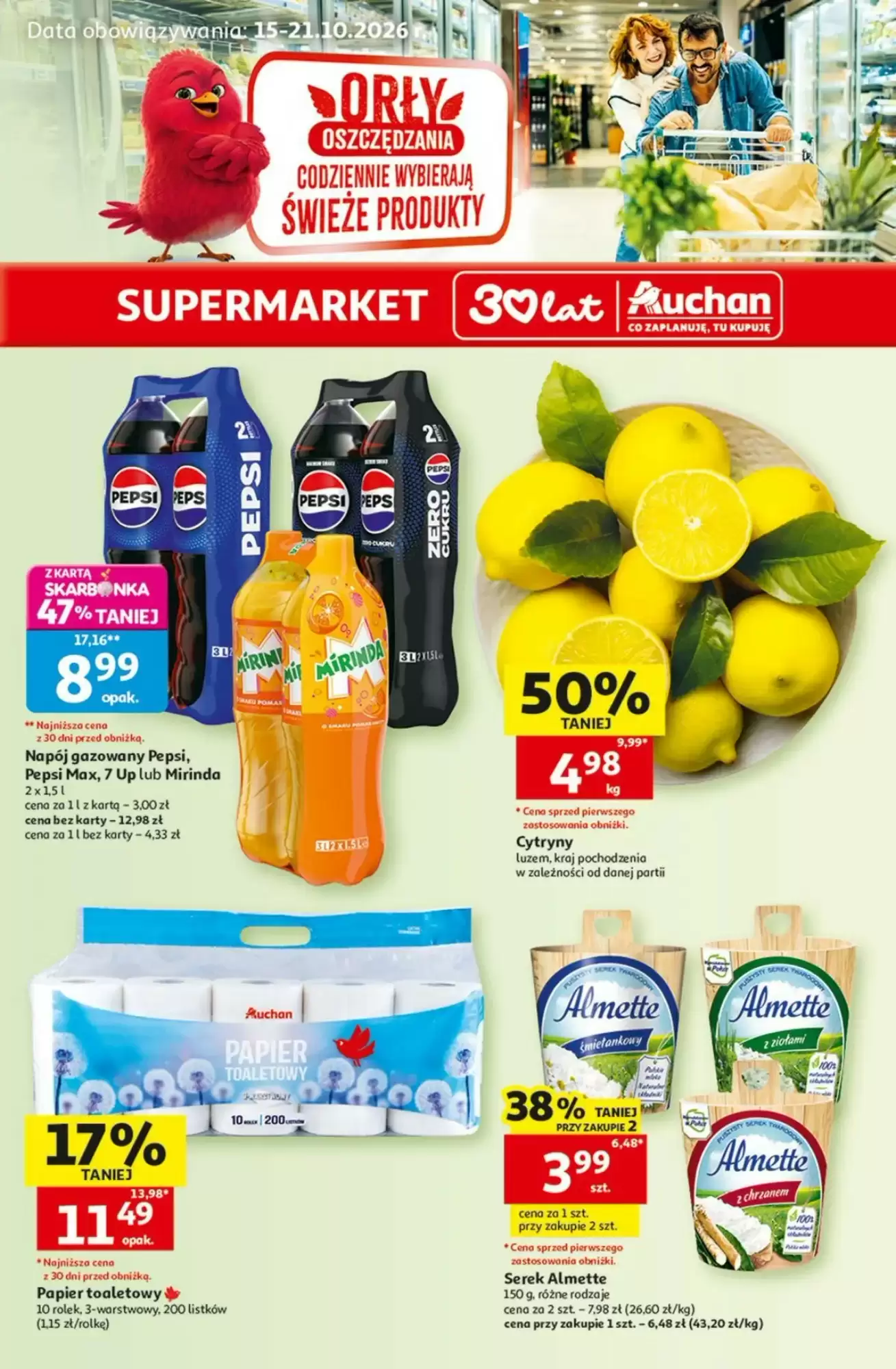 Gazetka Auchan od 15.10.2026 do 21.10.2026