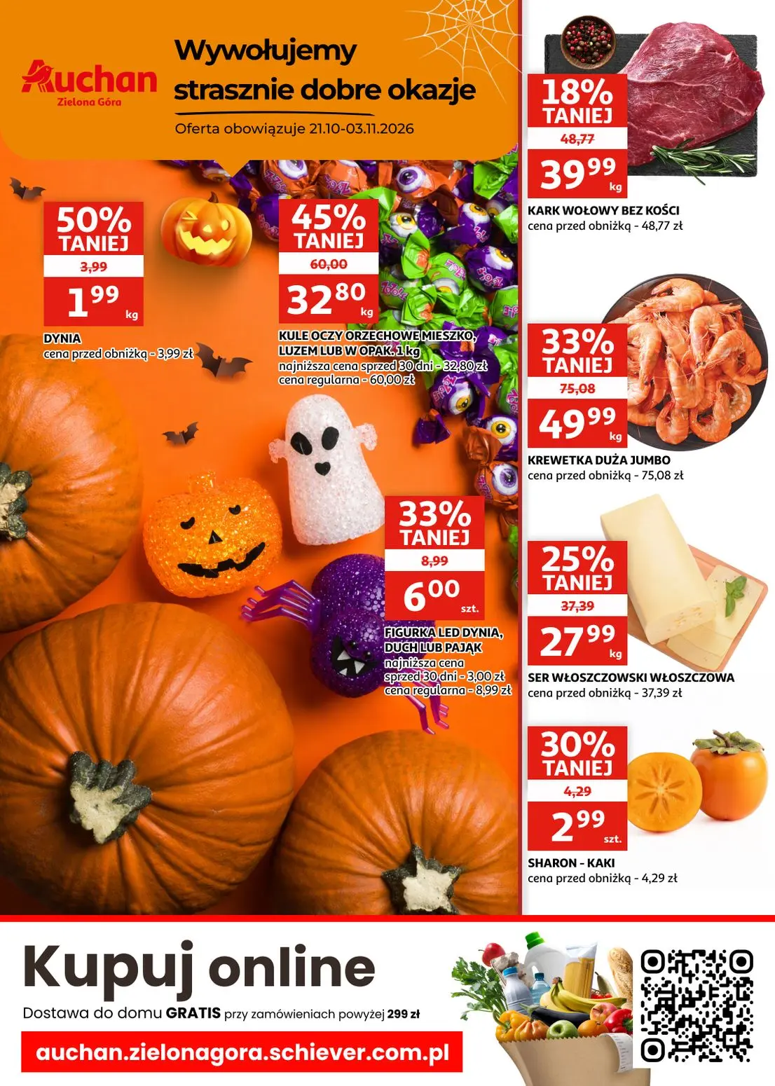 Gazetka Auchan od 21.10.2026 do 03.11.2026