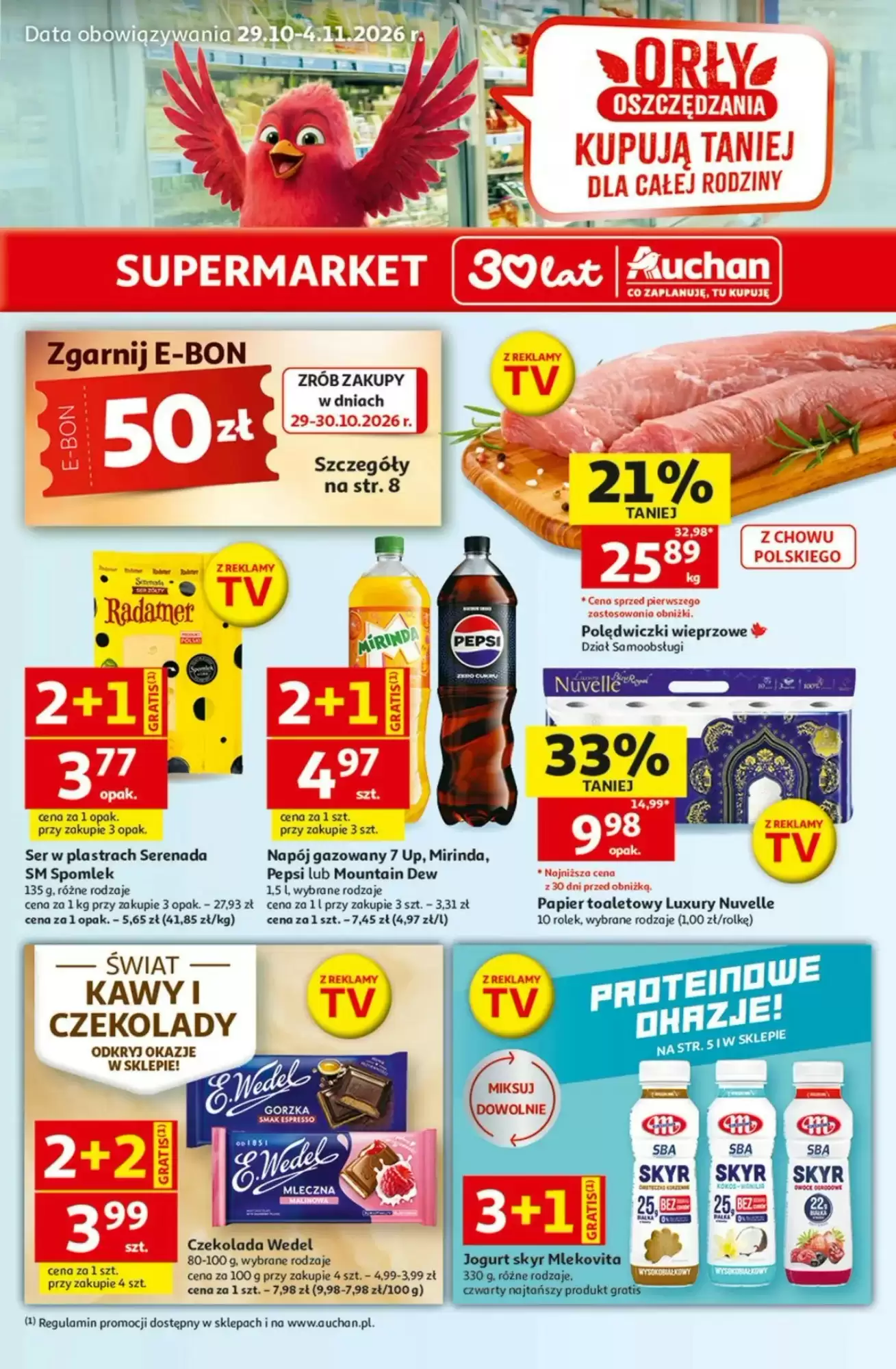 Gazetka Auchan od 29.10.2026 do 04.11.2026