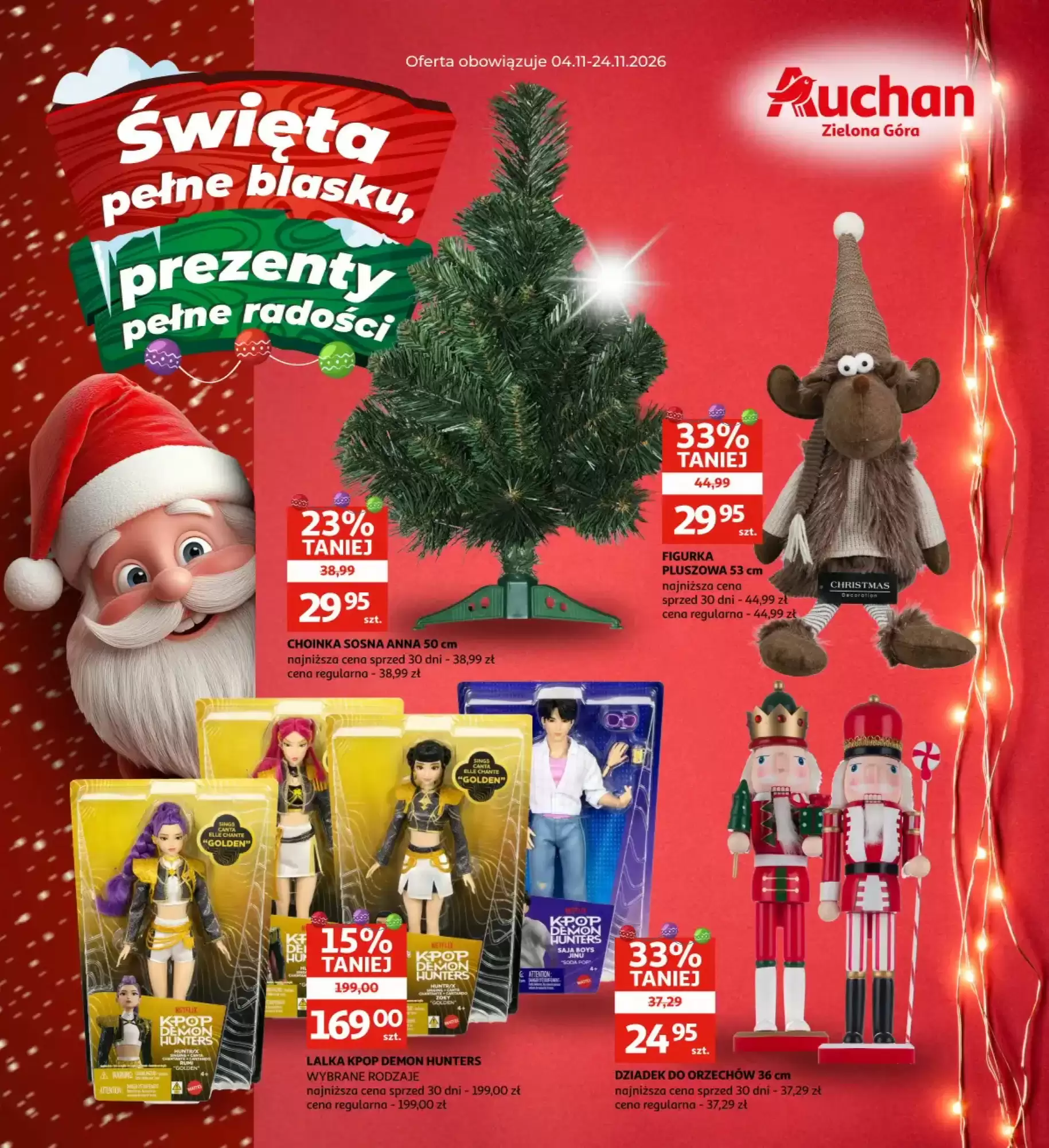Gazetka Auchan od 04.11.2026 do 24.11.2026