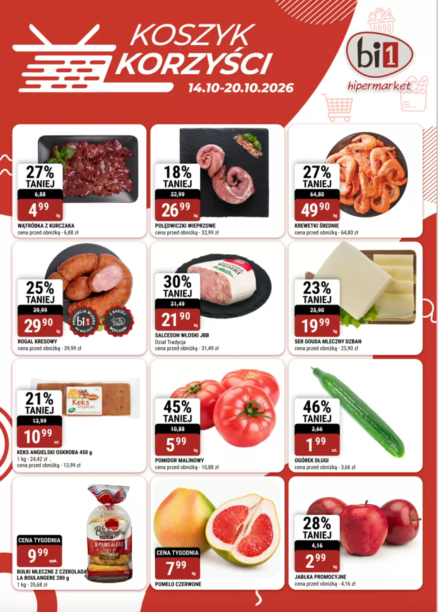 Gazetka Bi1 od 14.10.2026 do 20.10.2026