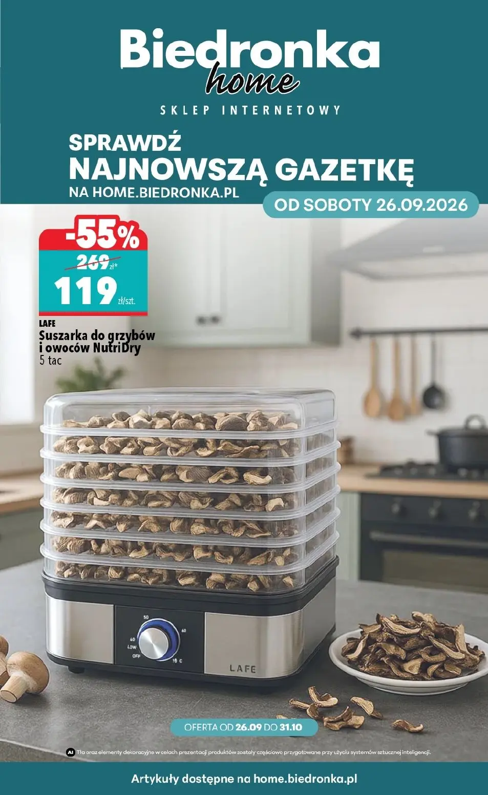 Gazetka Biedronka od 26.09.2026 do 25.12.2026