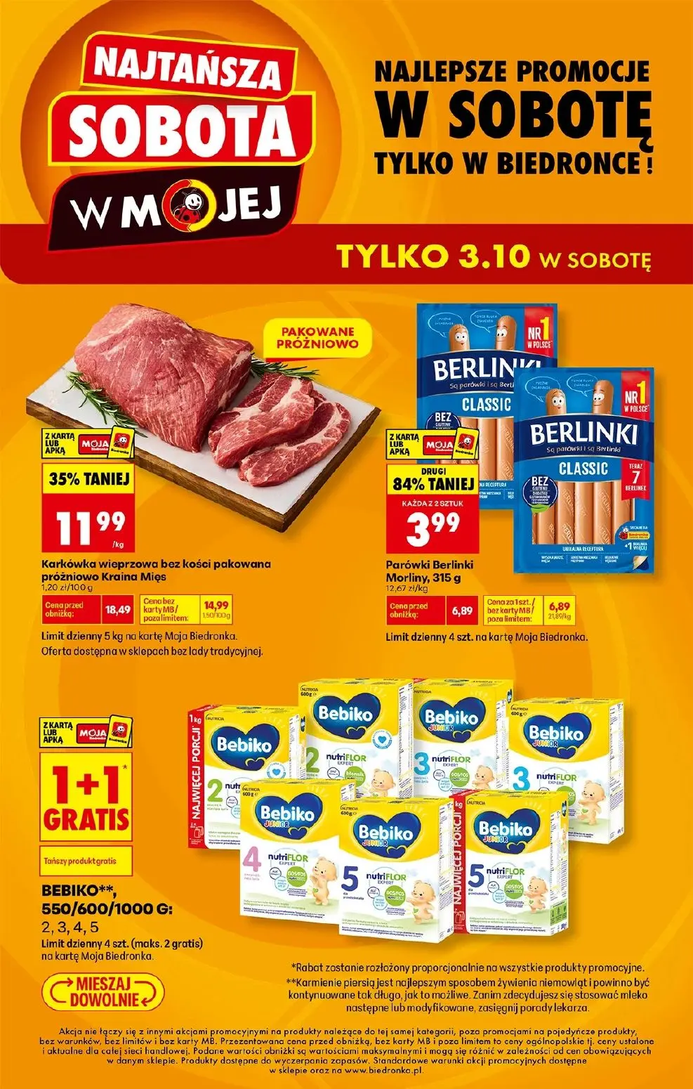 Gazetka Biedronka od 03.10.2026 do 03.10.2026