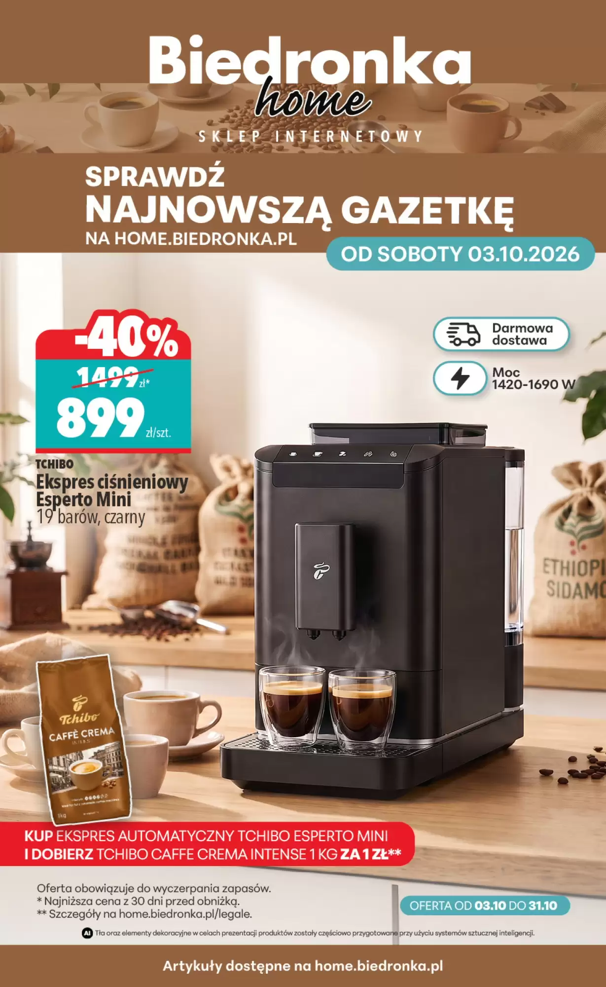 Gazetka Biedronka od 04.10.2026 do 31.10.2026