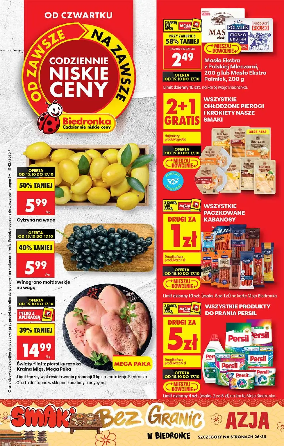 Gazetka Biedronka od 15.10.2026 do 21.10.2026