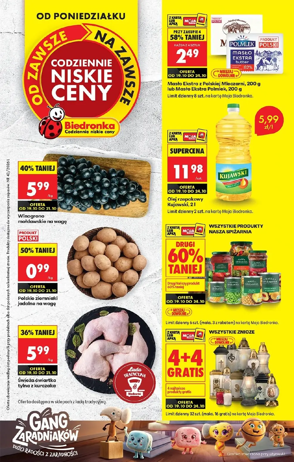 Gazetka Biedronka od 19.10.2026 do 24.10.2026