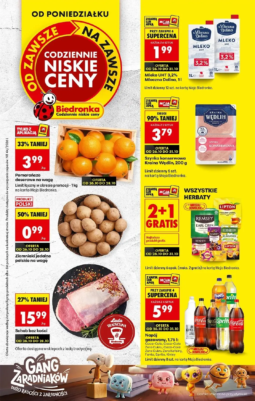 Gazetka Biedronka od 26.10.2026 do 31.10.2026
