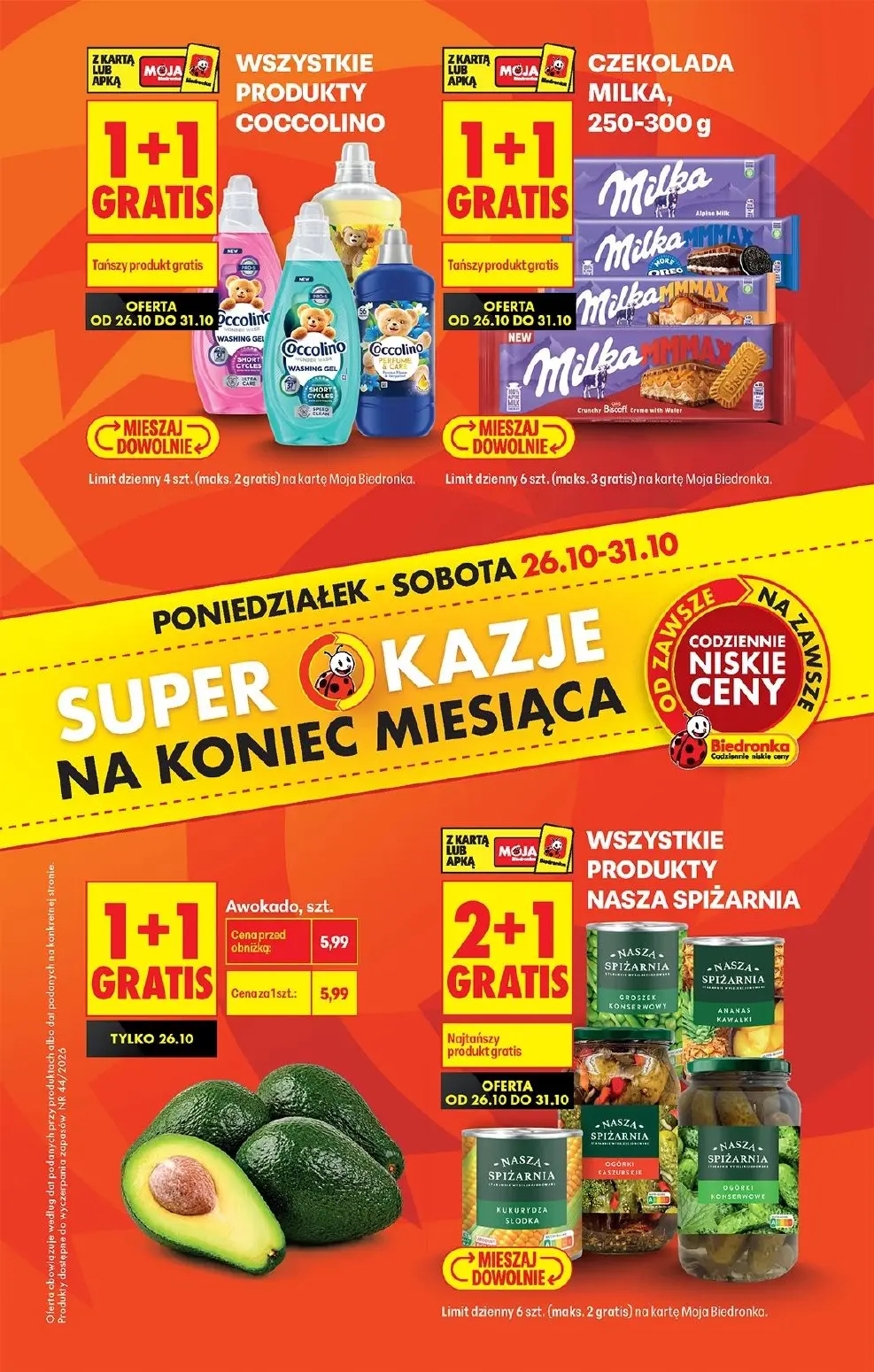 Gazetka Biedronka od 26.10.2026 do 31.10.2026