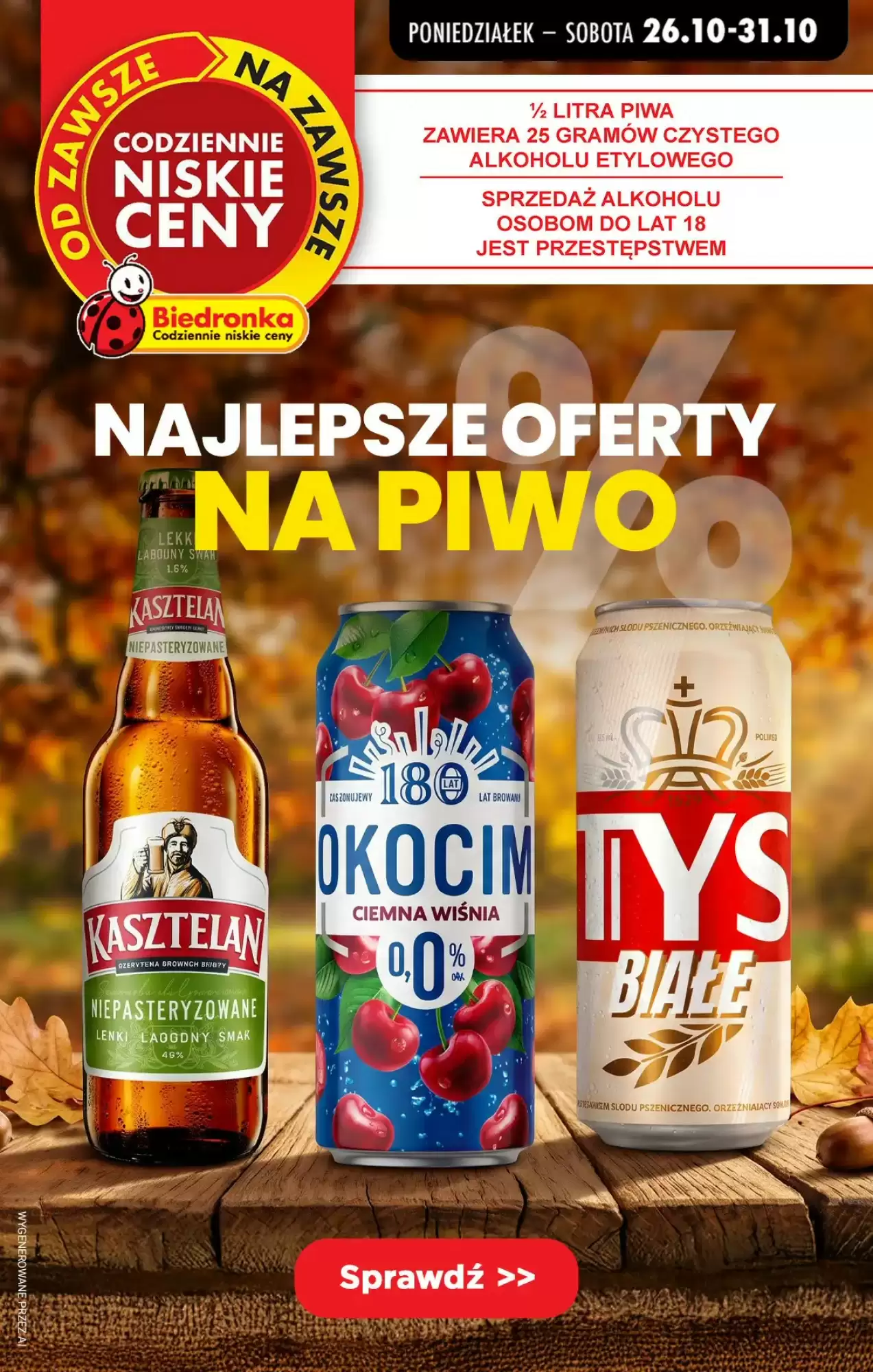Gazetka Biedronka od 27.10.2026 do 31.10.2026