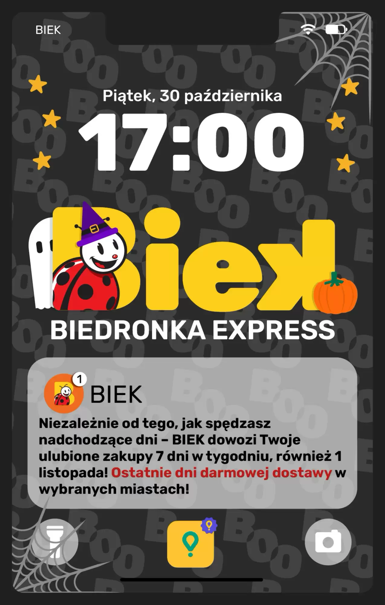 Gazetka Biedronka od 31.10.2026 do 01.11.2026
