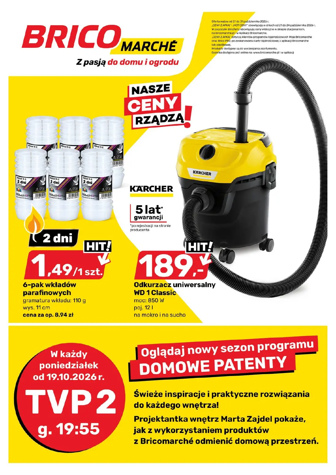 Gazetka Bricomarche od 21.10.2026 do 31.10.2026