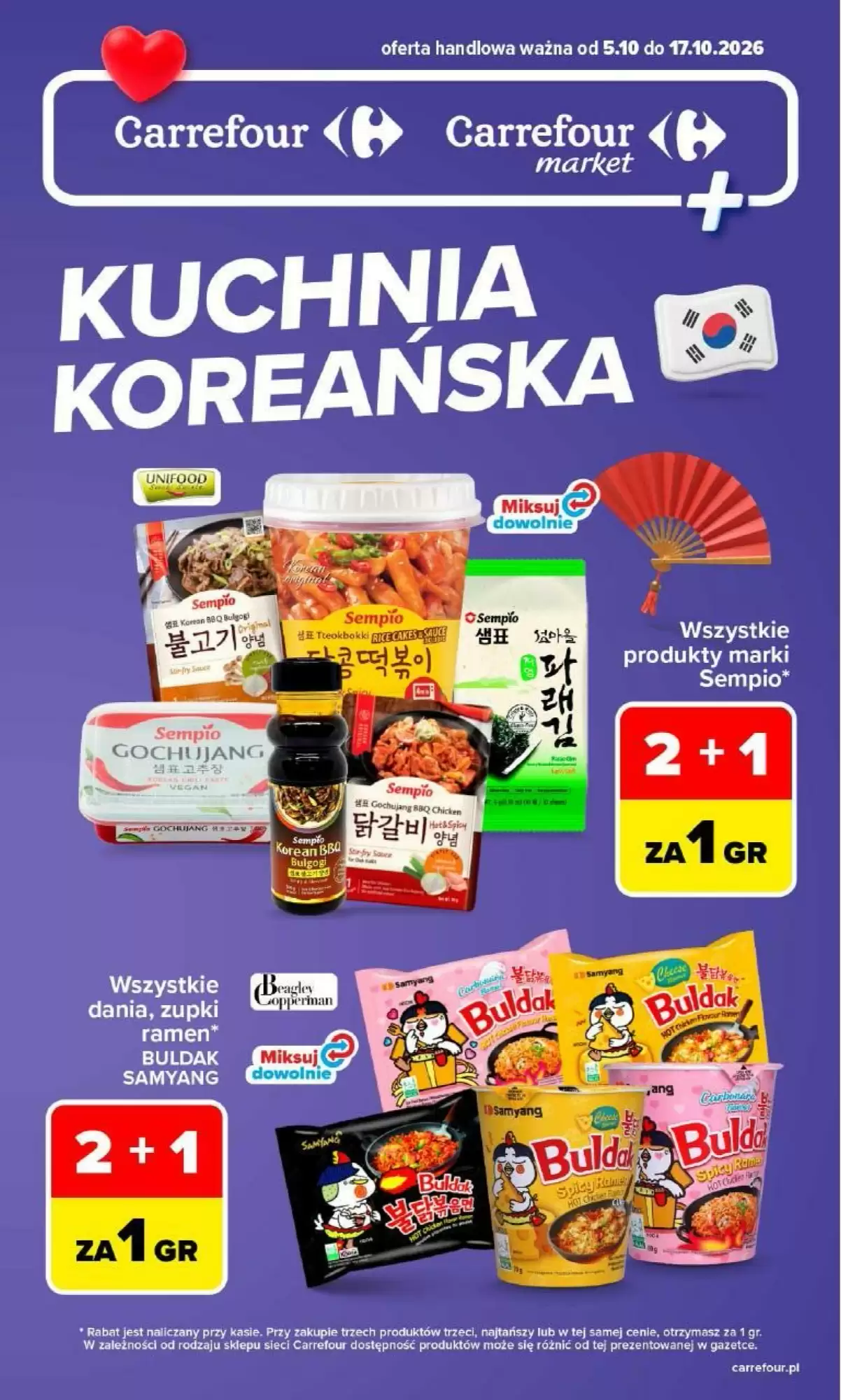 Gazetka Carrefour od 05.10.2026 do 17.10.2026
