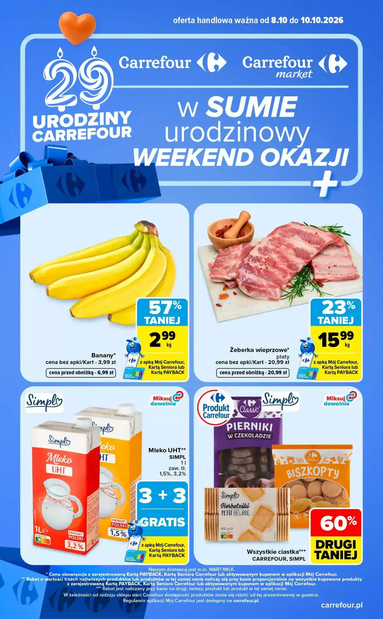 Gazetka Carrefour od 08.10.2026 do 10.10.2026