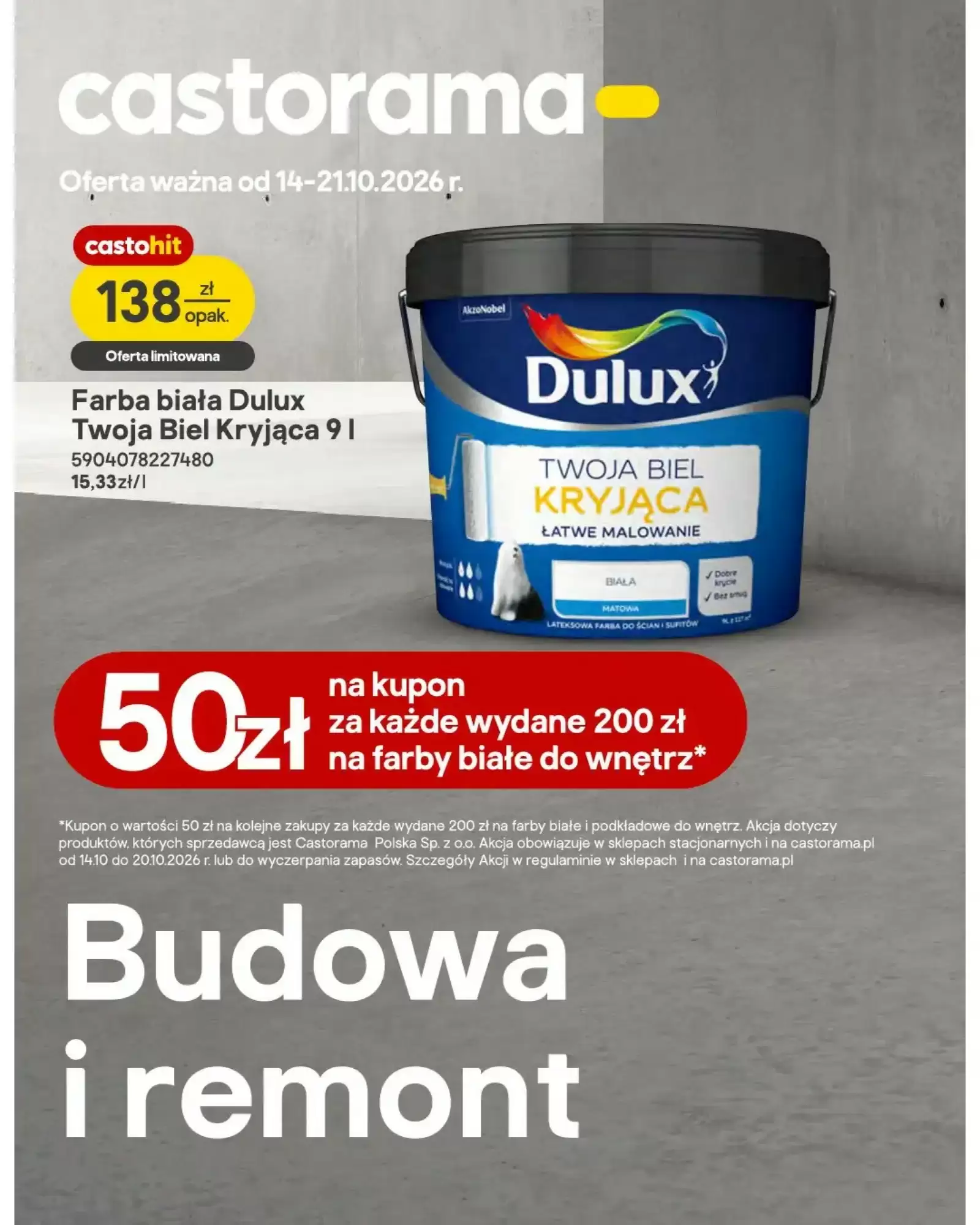 Gazetka Castorama od 14.10.2026 do 21.10.2026