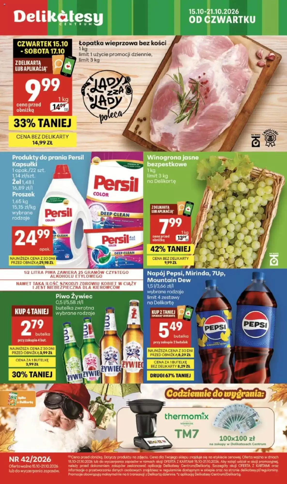 Gazetka Delikatesy Centrum od 15.10.2026 do 21.10.2026