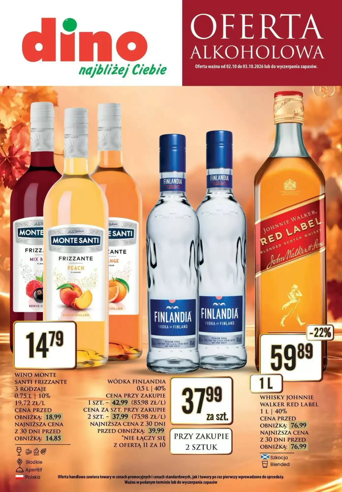 Gazetka Dino od 02.10.2026 do 03.10.2026