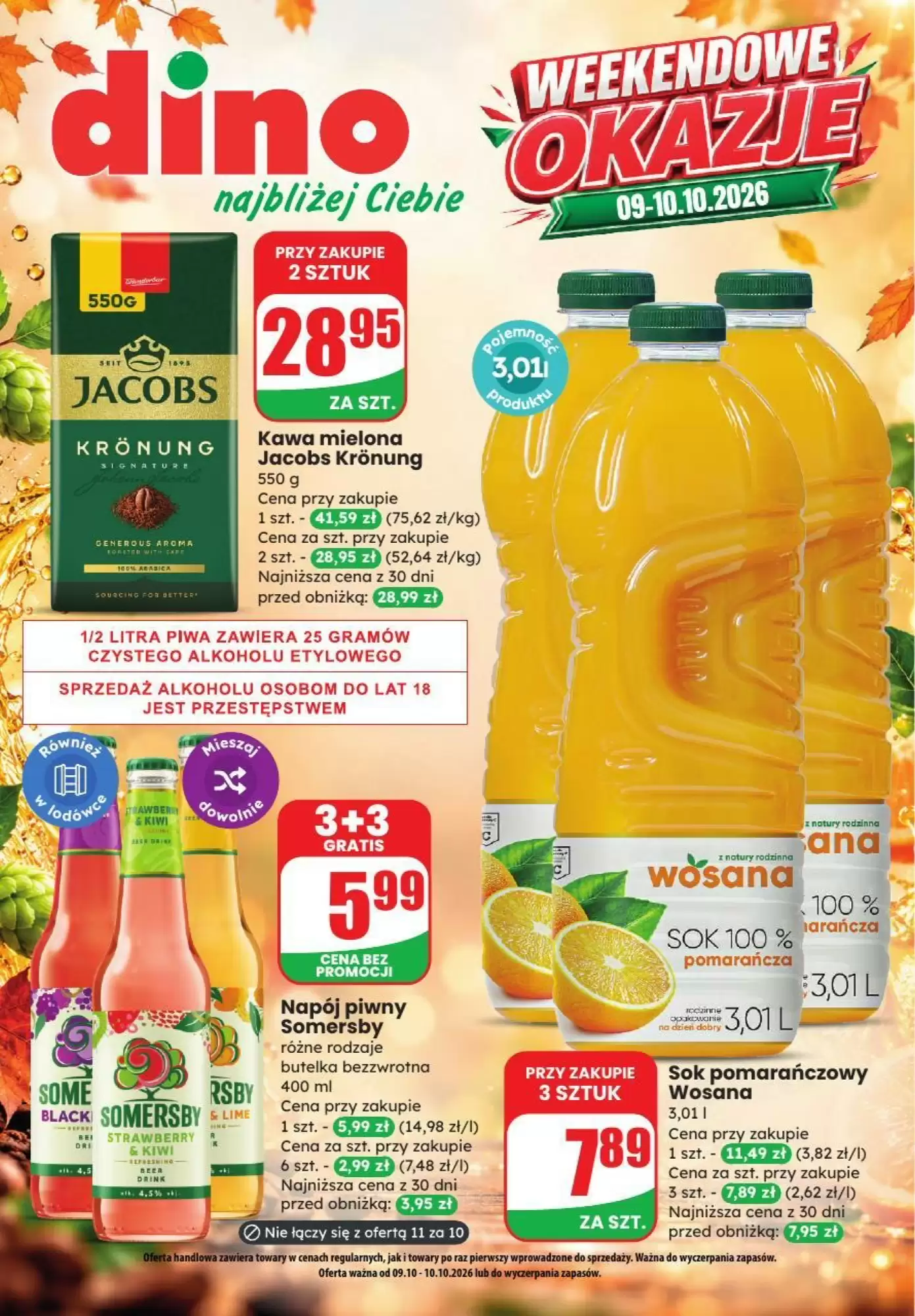 Gazetka Dino od 09.10.2026 do 10.10.2026