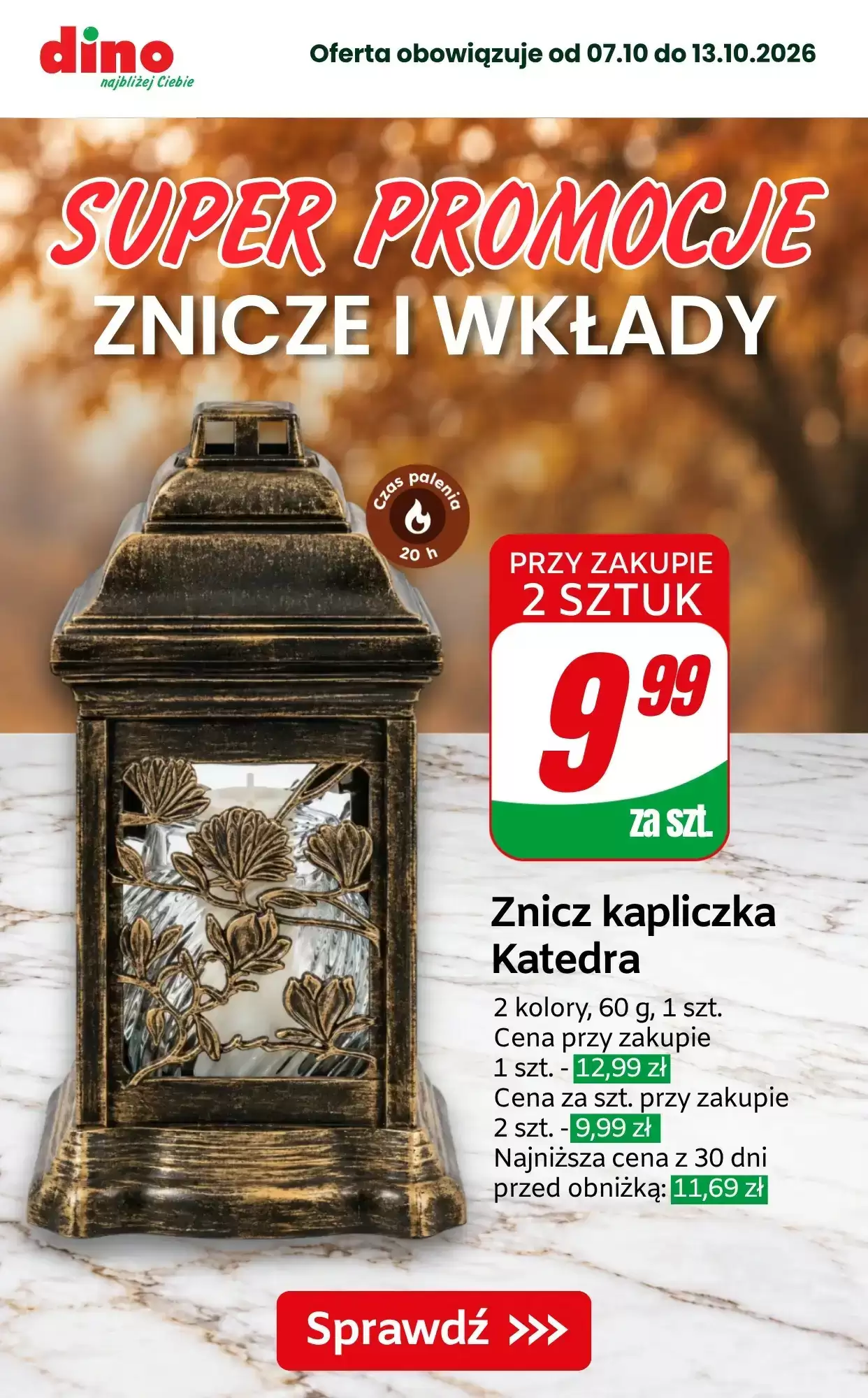 Gazetka Dino od 09.10.2026 do 13.10.2026