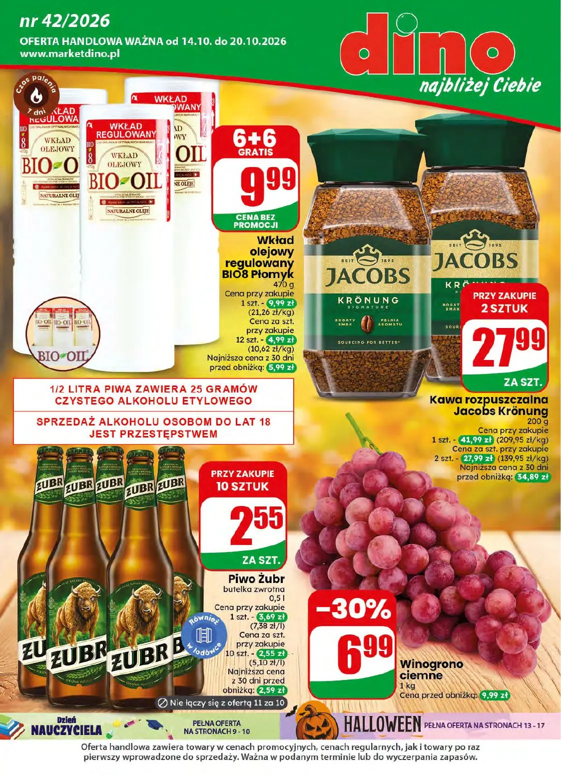 Gazetka Dino od 14.10.2026 do 20.10.2026