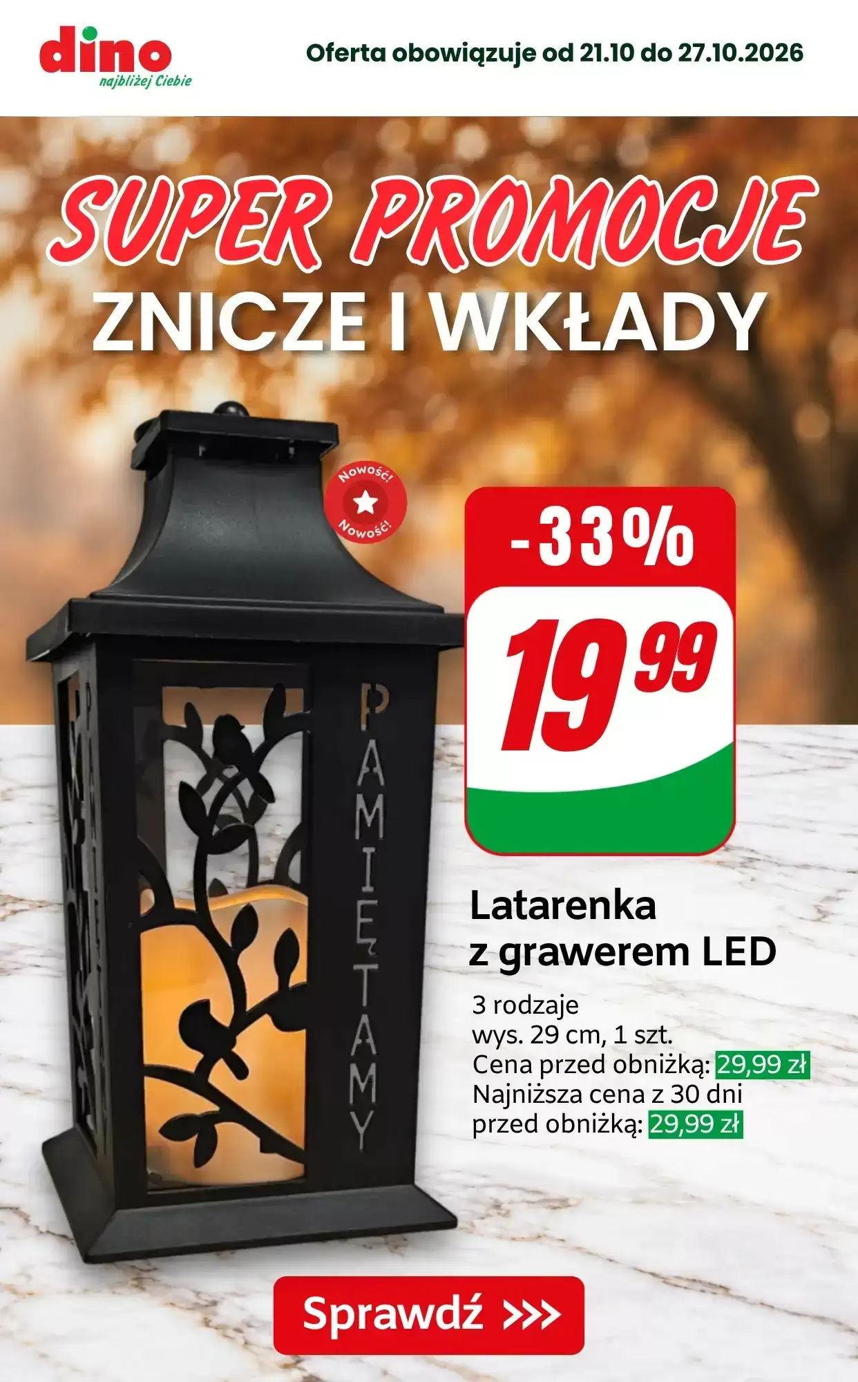 Gazetka Dino od 23.10.2026 do 27.10.2026