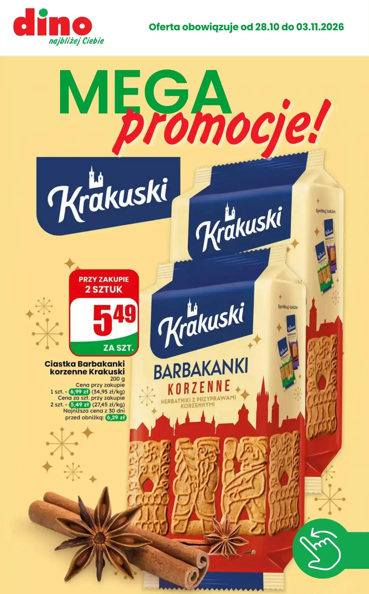 Gazetka Dino od 28.10.2026 do 03.11.2026