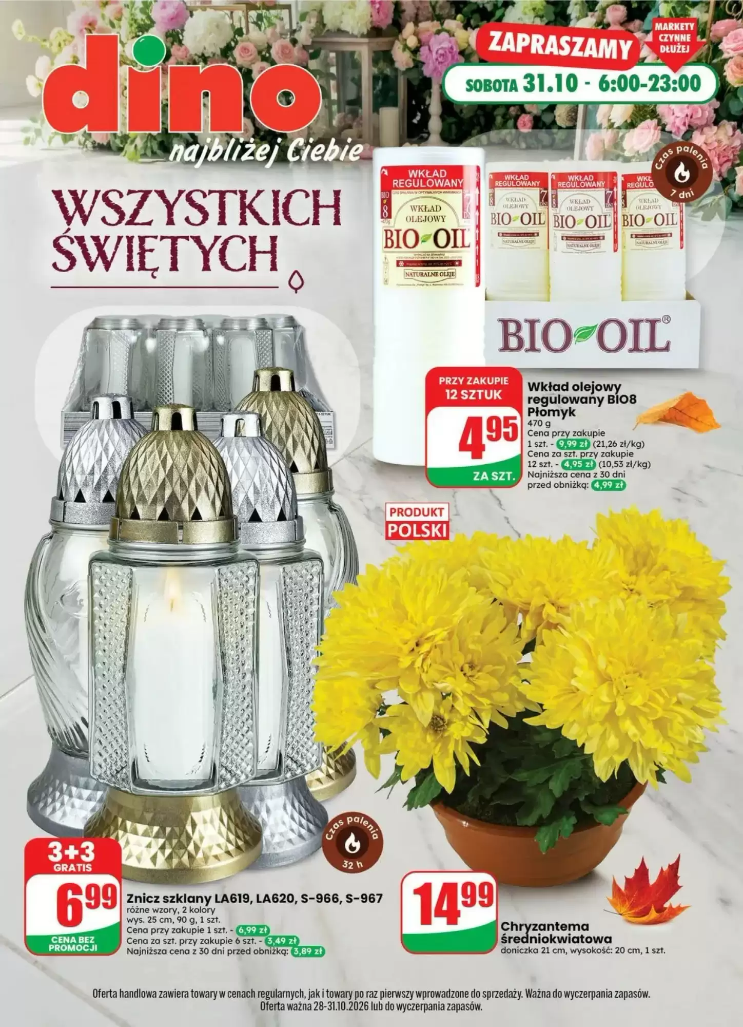Gazetka Dino od 28.10.2026 do 31.10.2026