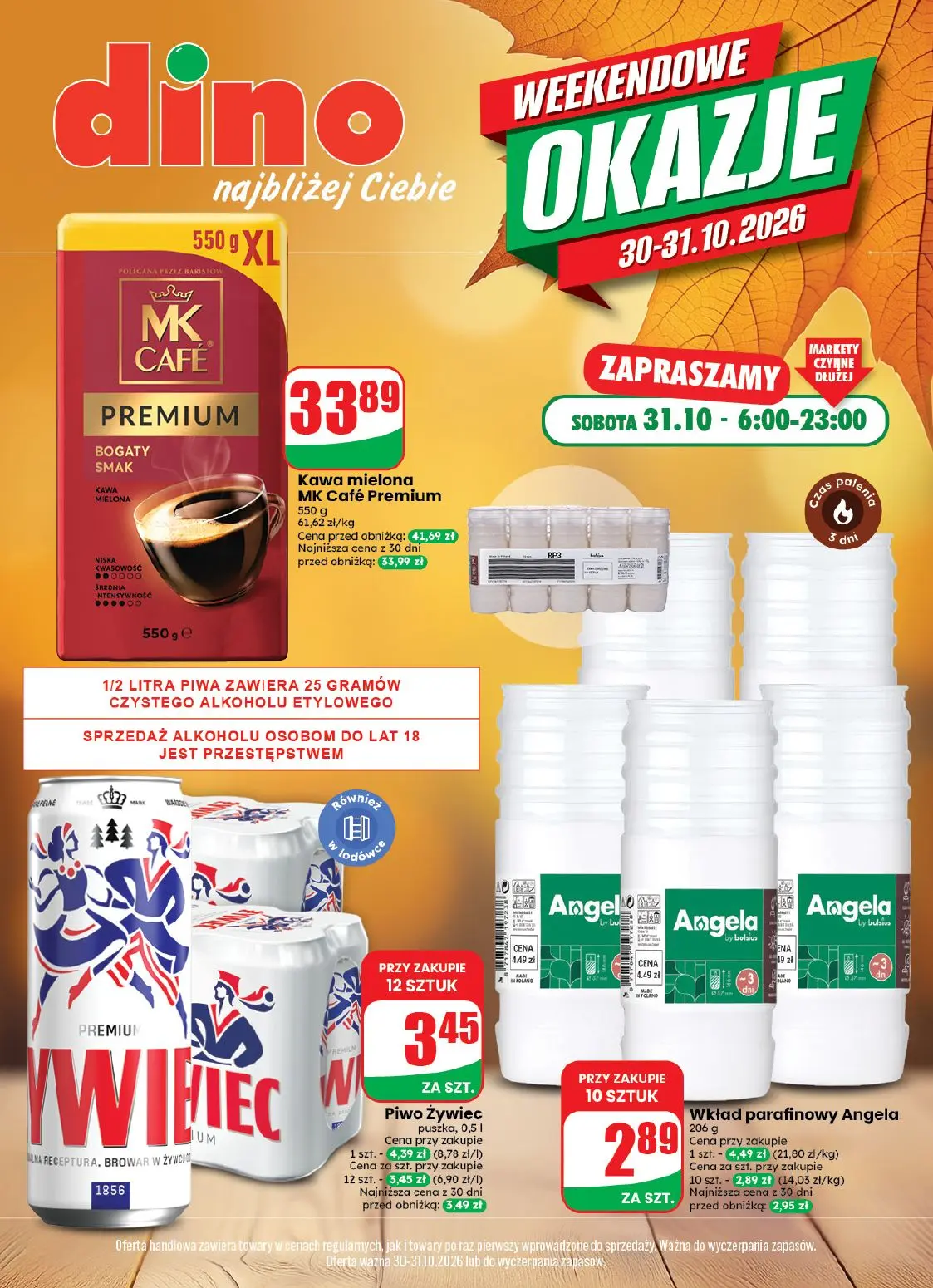 Gazetka Dino od 30.10.2026 do 31.10.2026