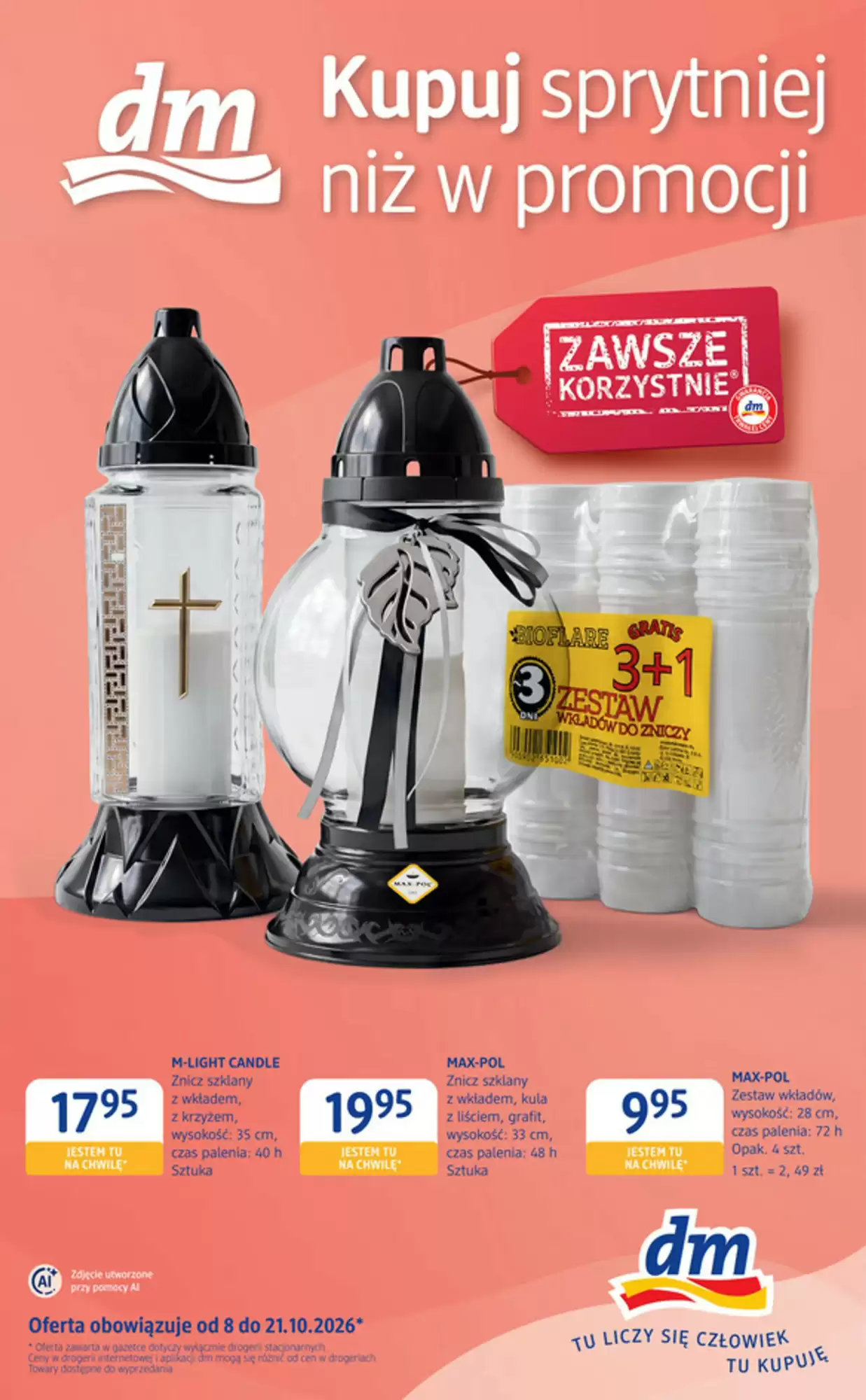 Gazetka Dm Drogerie Markt od 08.10.2026 do 21.10.2026