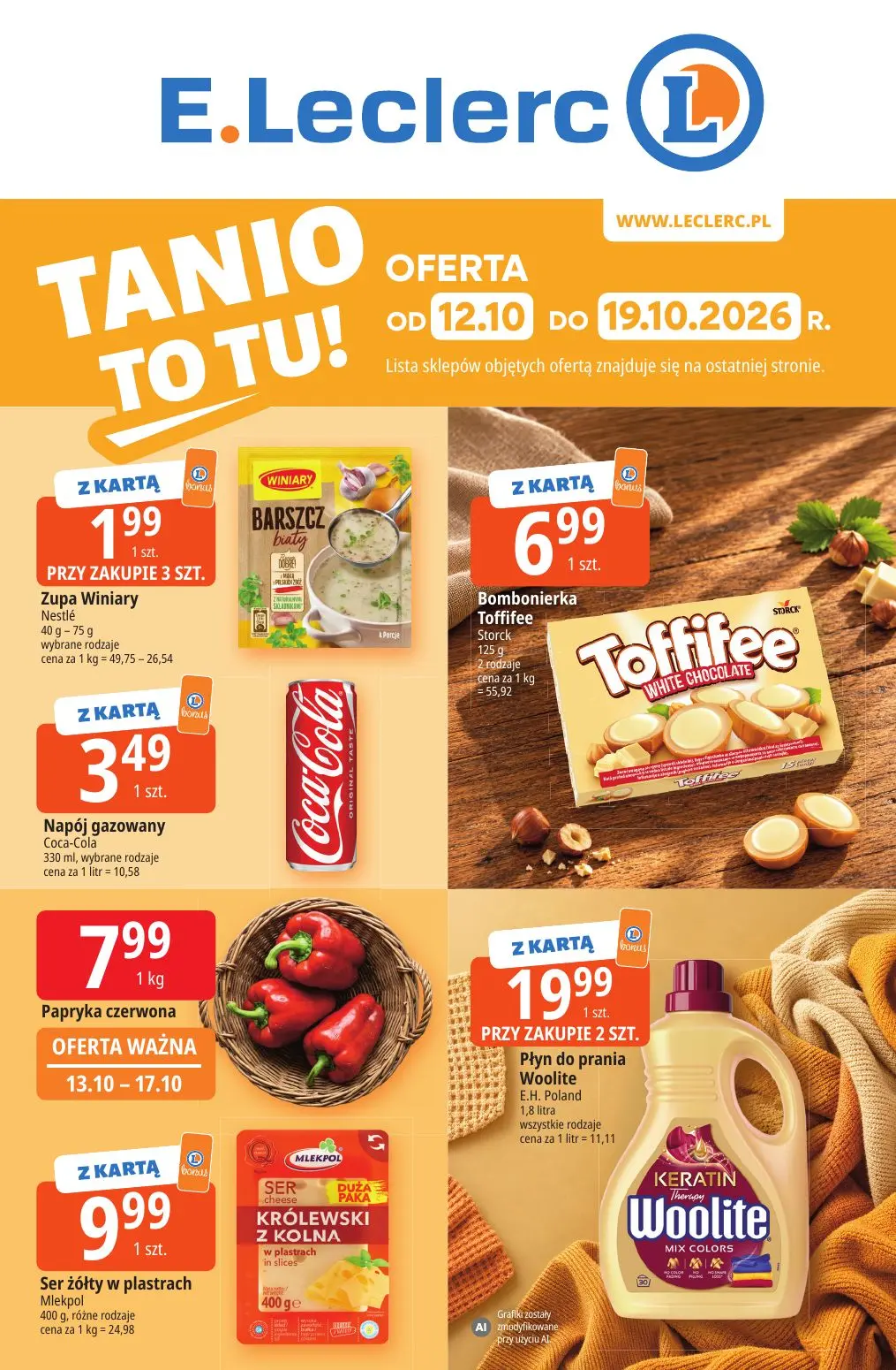 Gazetka E.Leclerc od 12.10.2026 do 19.10.2026