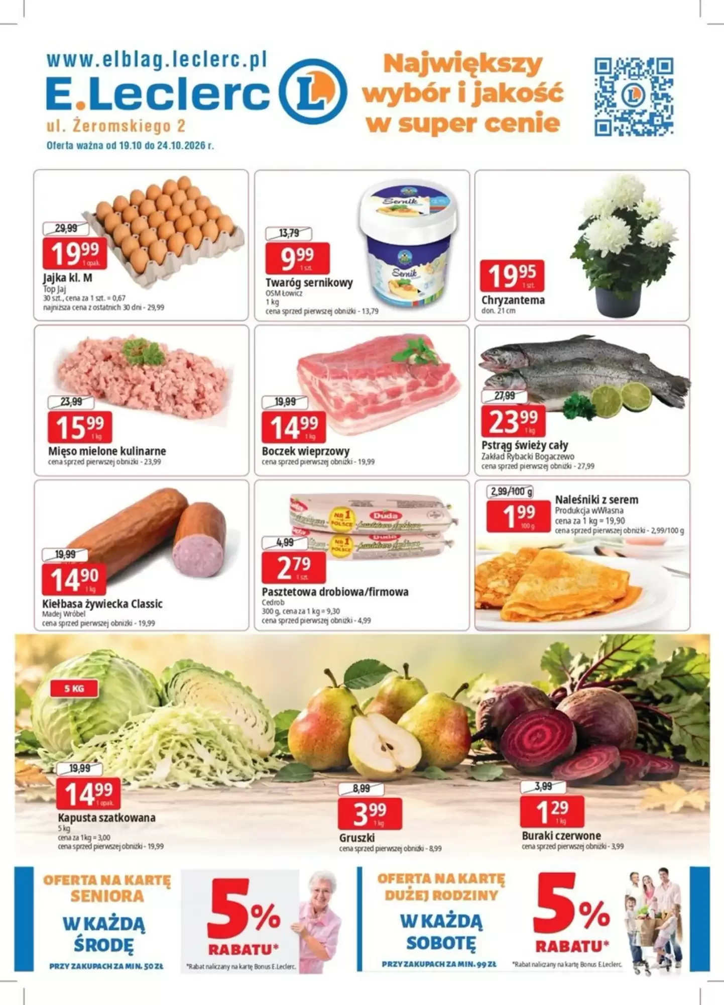 Gazetka E.Leclerc od 19.10.2026 do 24.10.2026