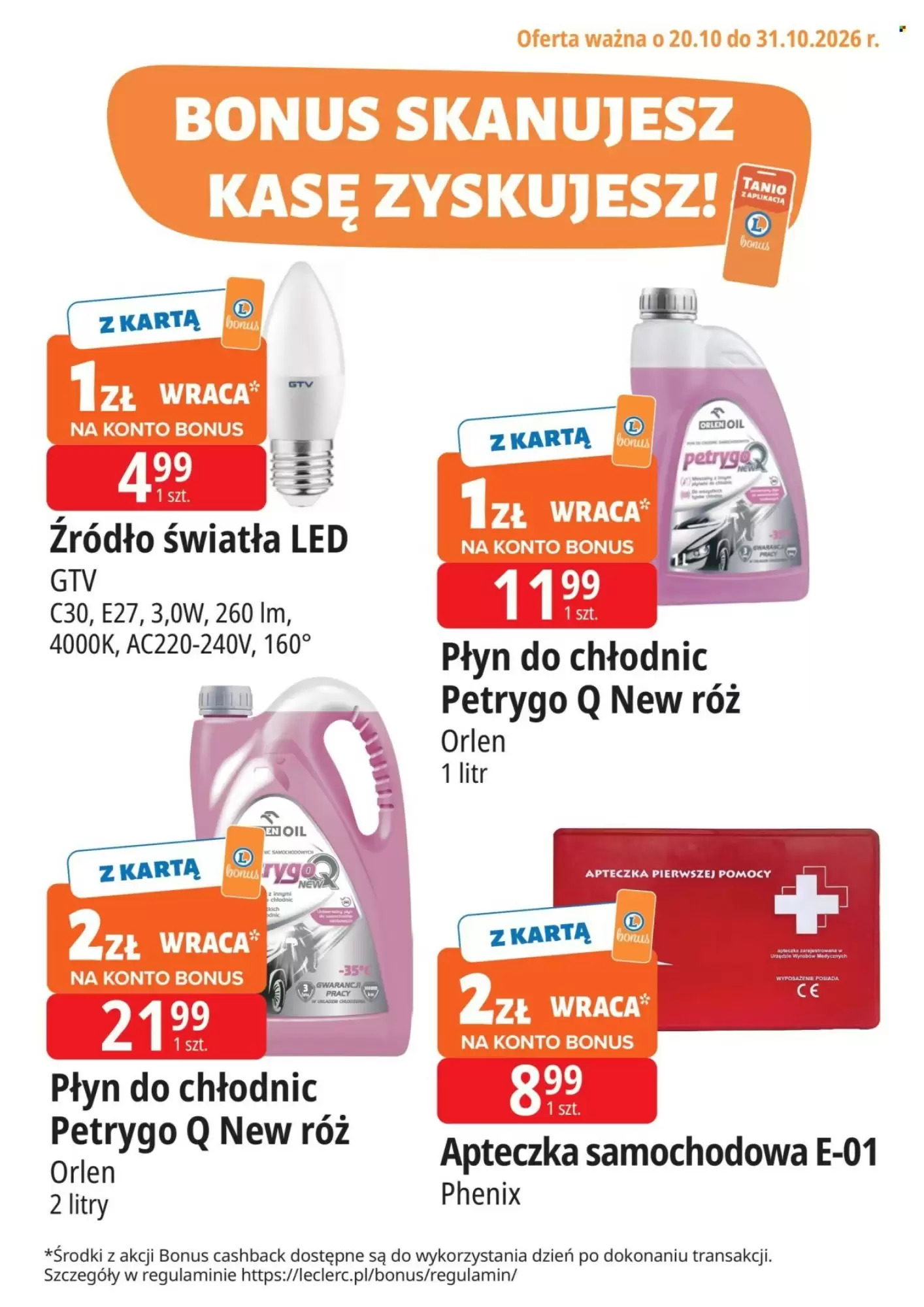Gazetka E.Leclerc od 20.10.2026 do 31.10.2026