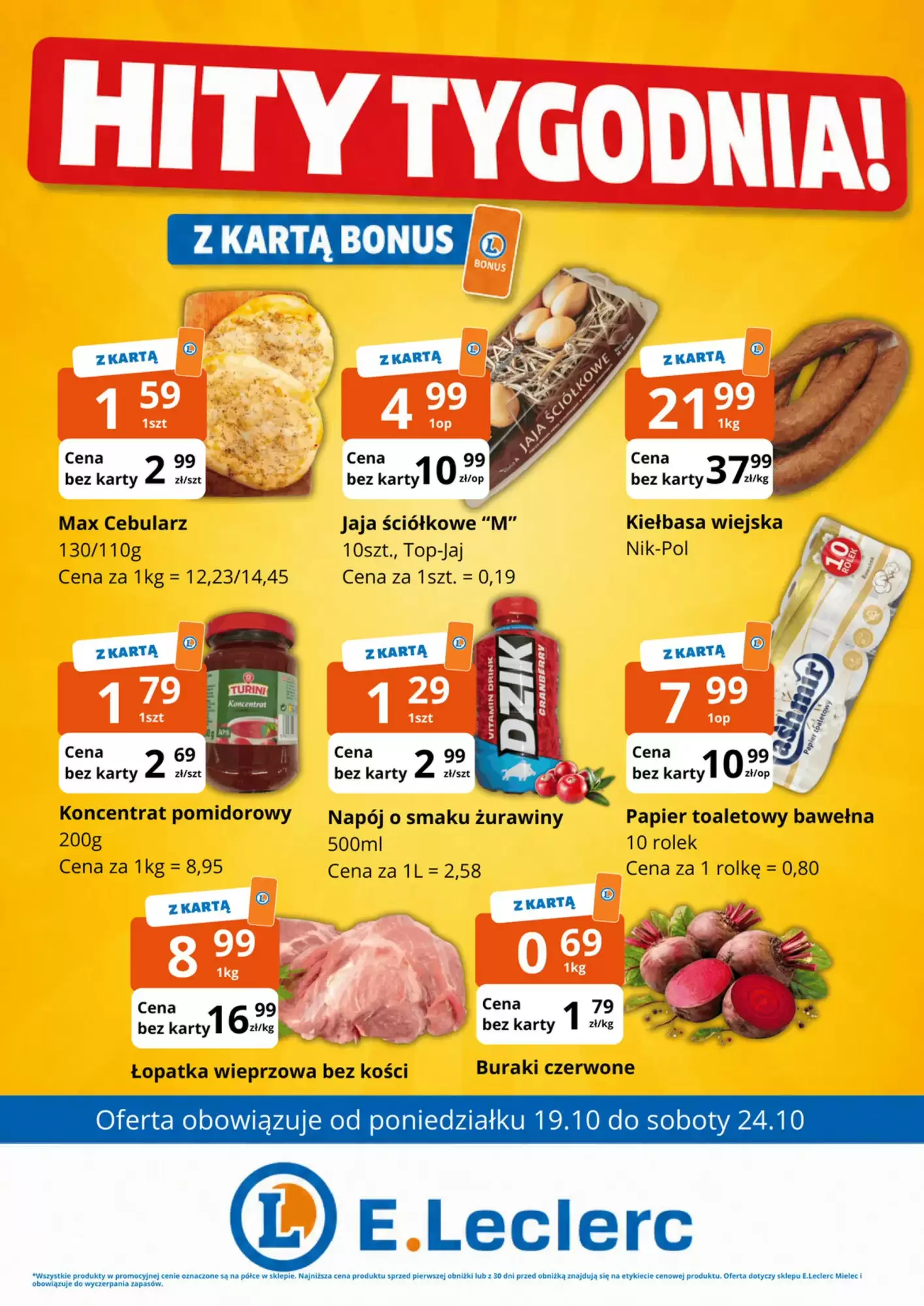 Gazetka E.Leclerc od 19.10.2026 do 24.10.2026