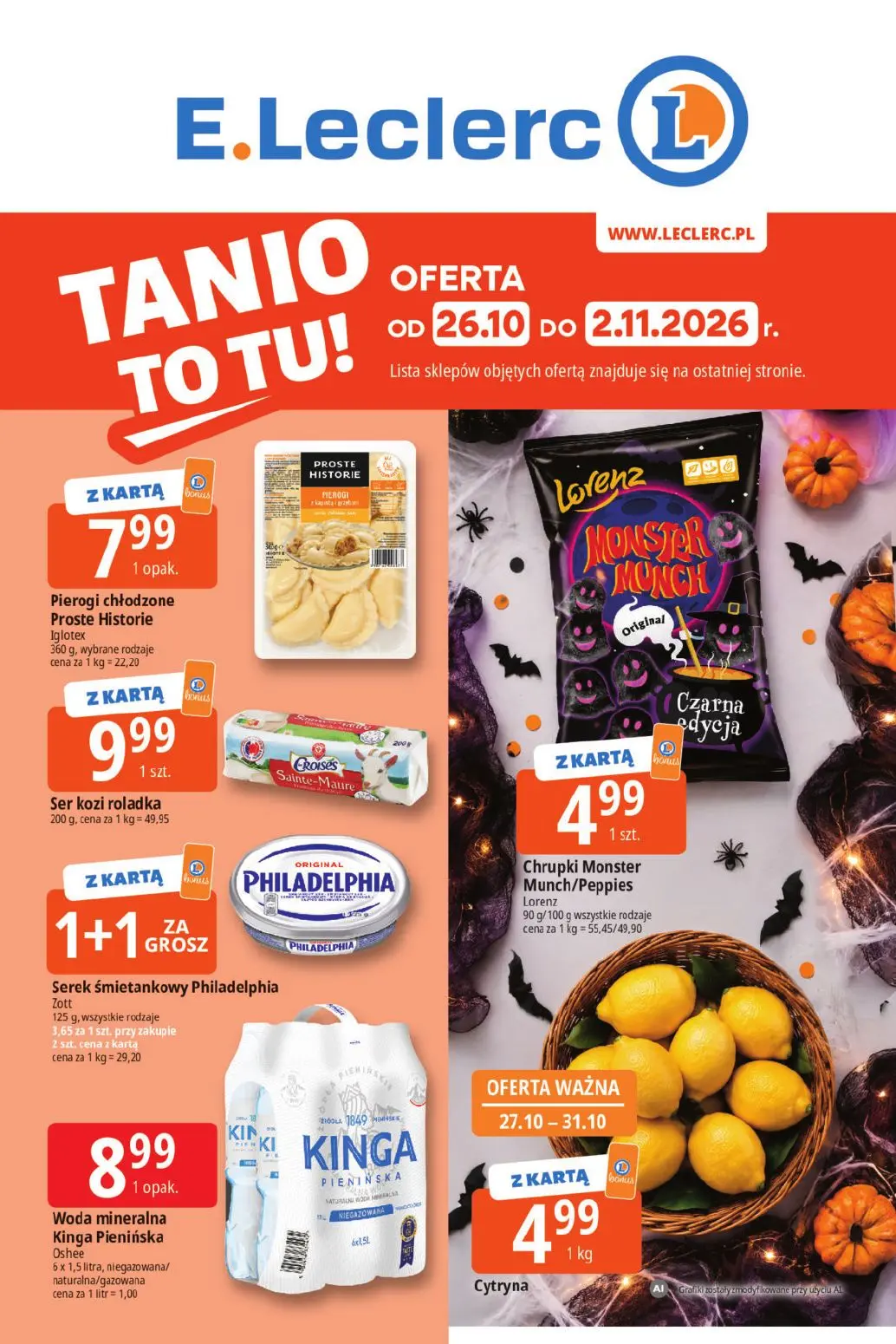 Gazetka E.Leclerc od 26.10.2026 do 02.11.2026