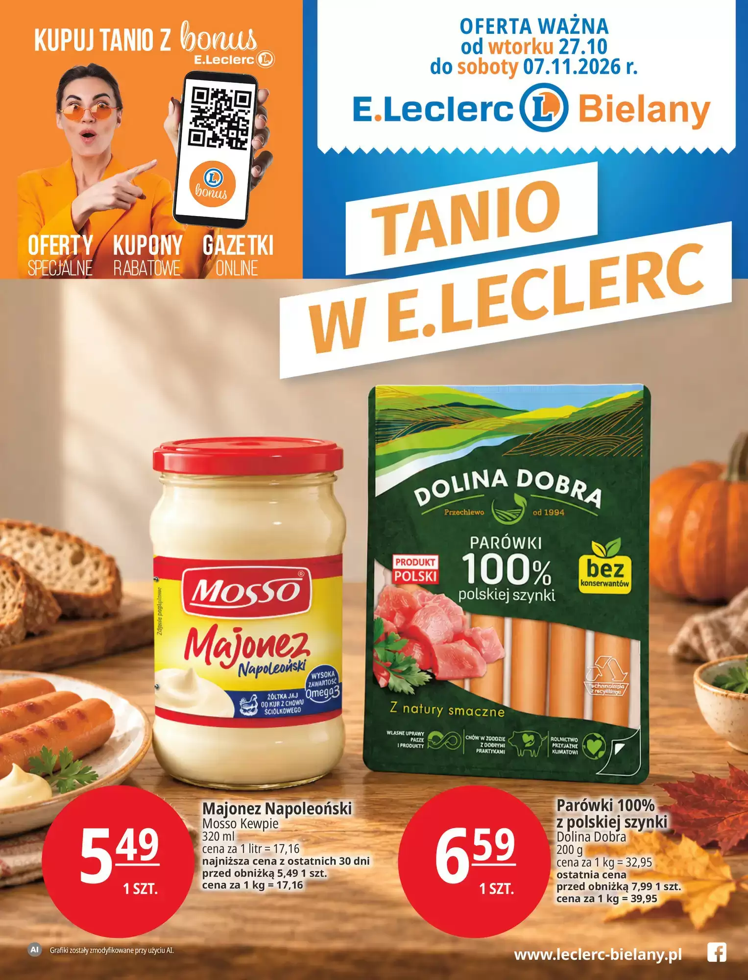 Gazetka E.Leclerc od 27.10.2026 do 07.11.2026