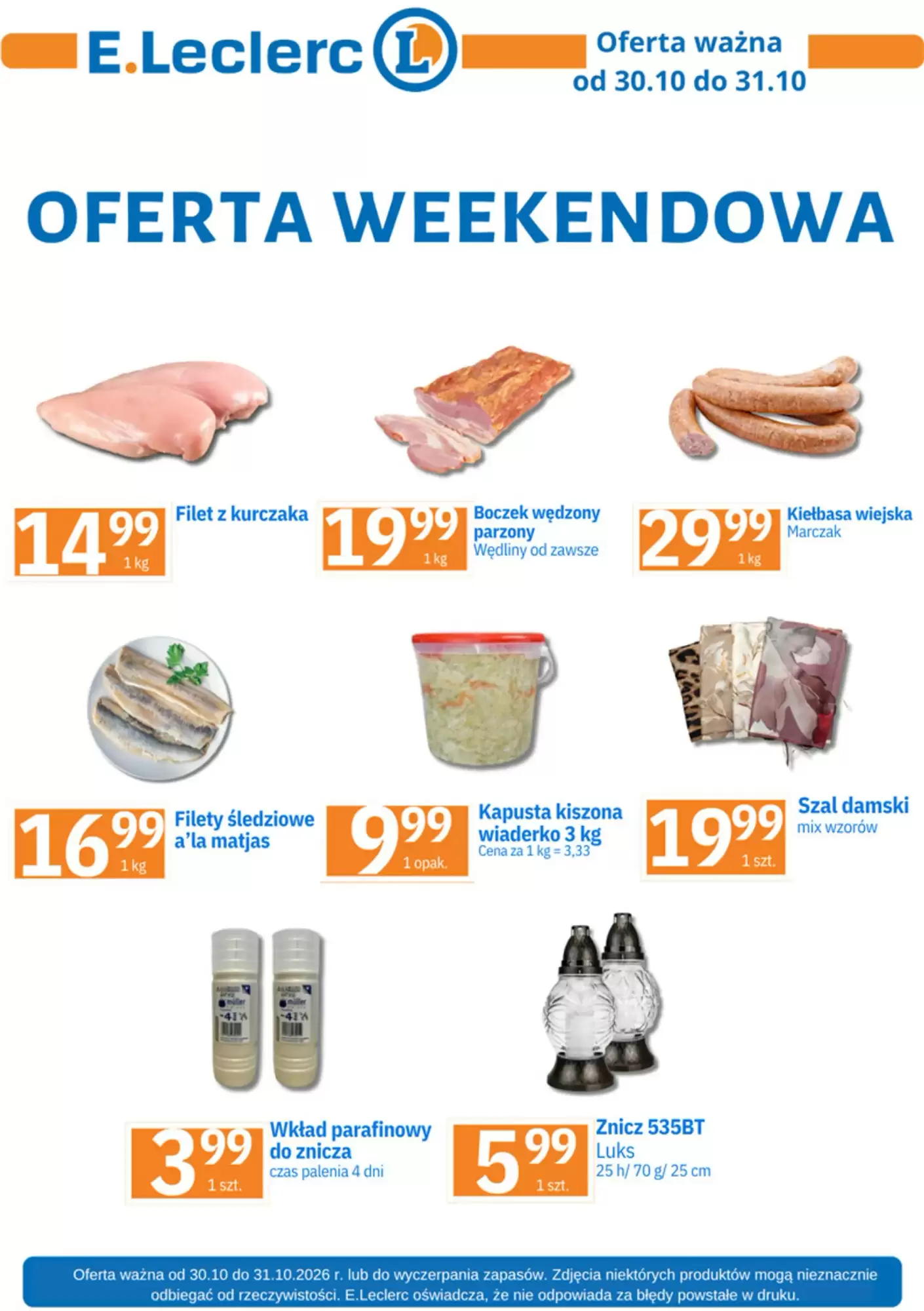 Gazetka E.Leclerc od 30.10.2026 do 31.10.2026