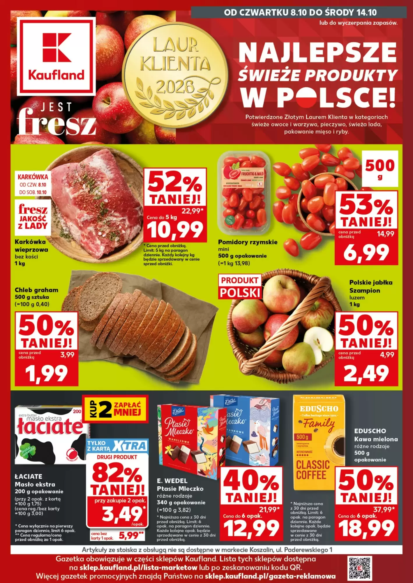 Gazetka Kaufland od 08.10.2026 do 14.10.2026