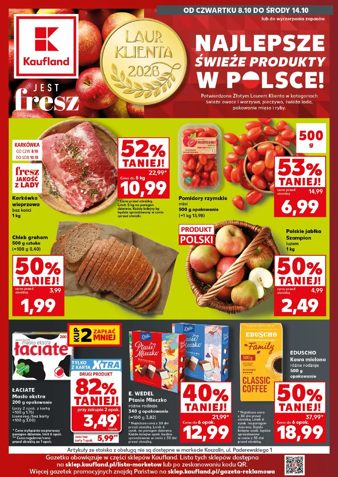 Gazetka Kaufland od 08.10.2026 do 14.10.2026