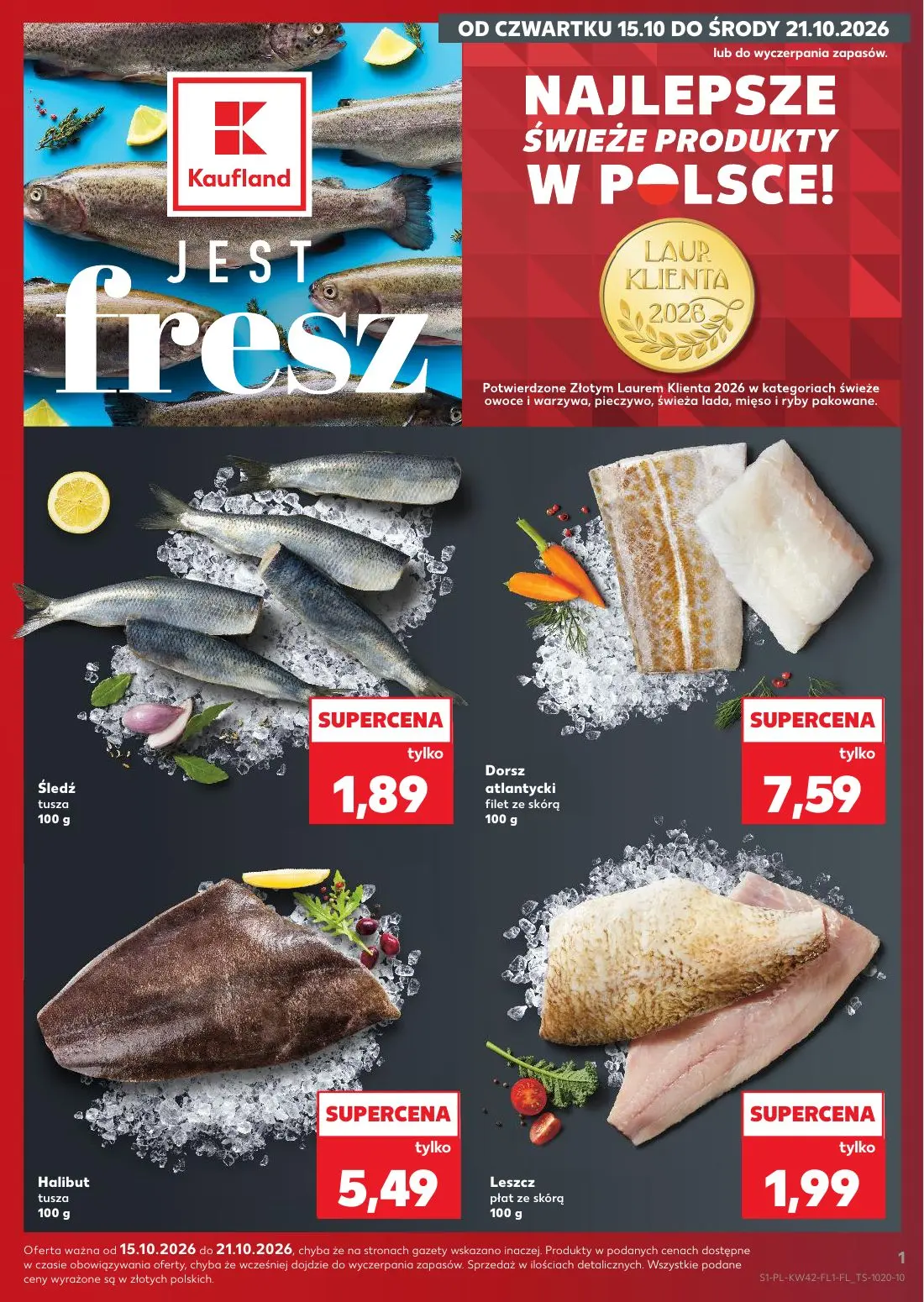 Gazetka Kaufland od 15.10.2026 do 21.10.2026