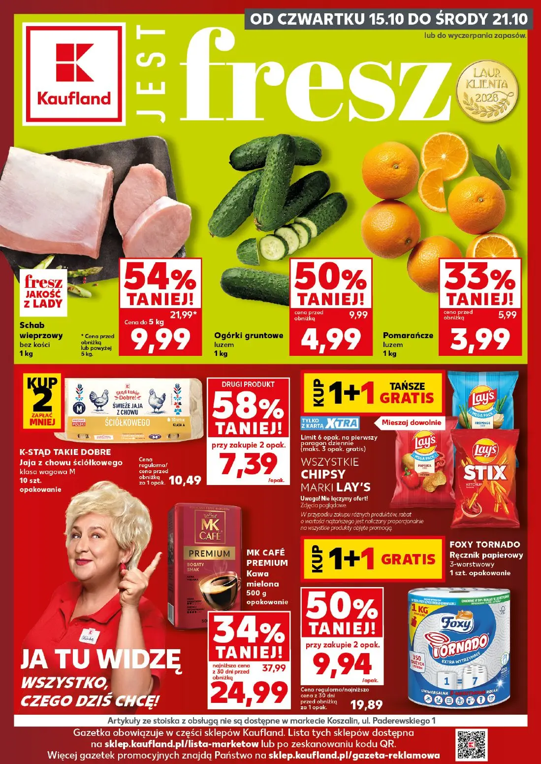 Gazetka Kaufland od 15.10.2026 do 21.10.2026