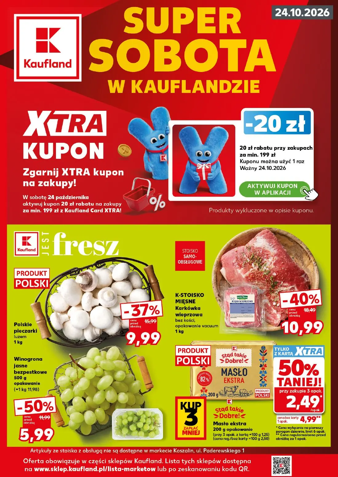 Gazetka Kaufland od 24.10.2026 do 24.10.2026
